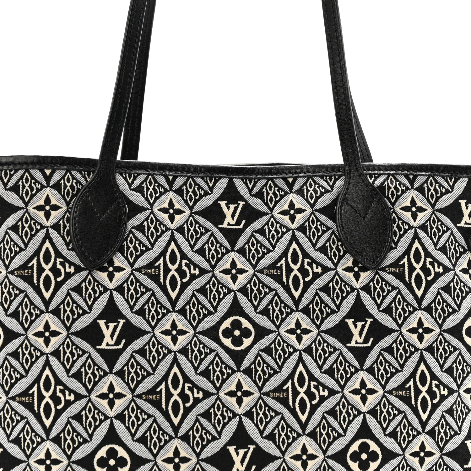 Jacquard Since 1854 Neverfull MM Grey - Image 8
