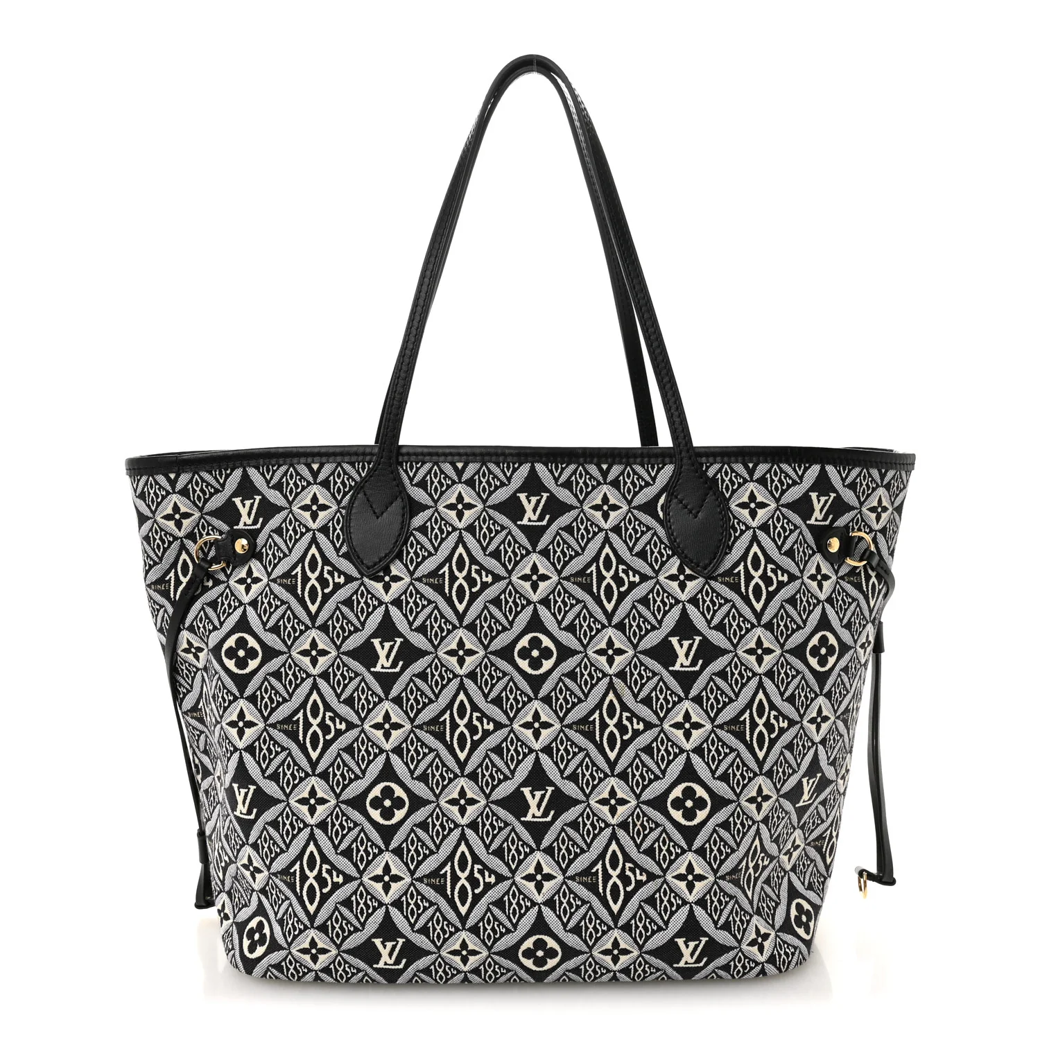 Jacquard Since 1854 Neverfull MM Grey
