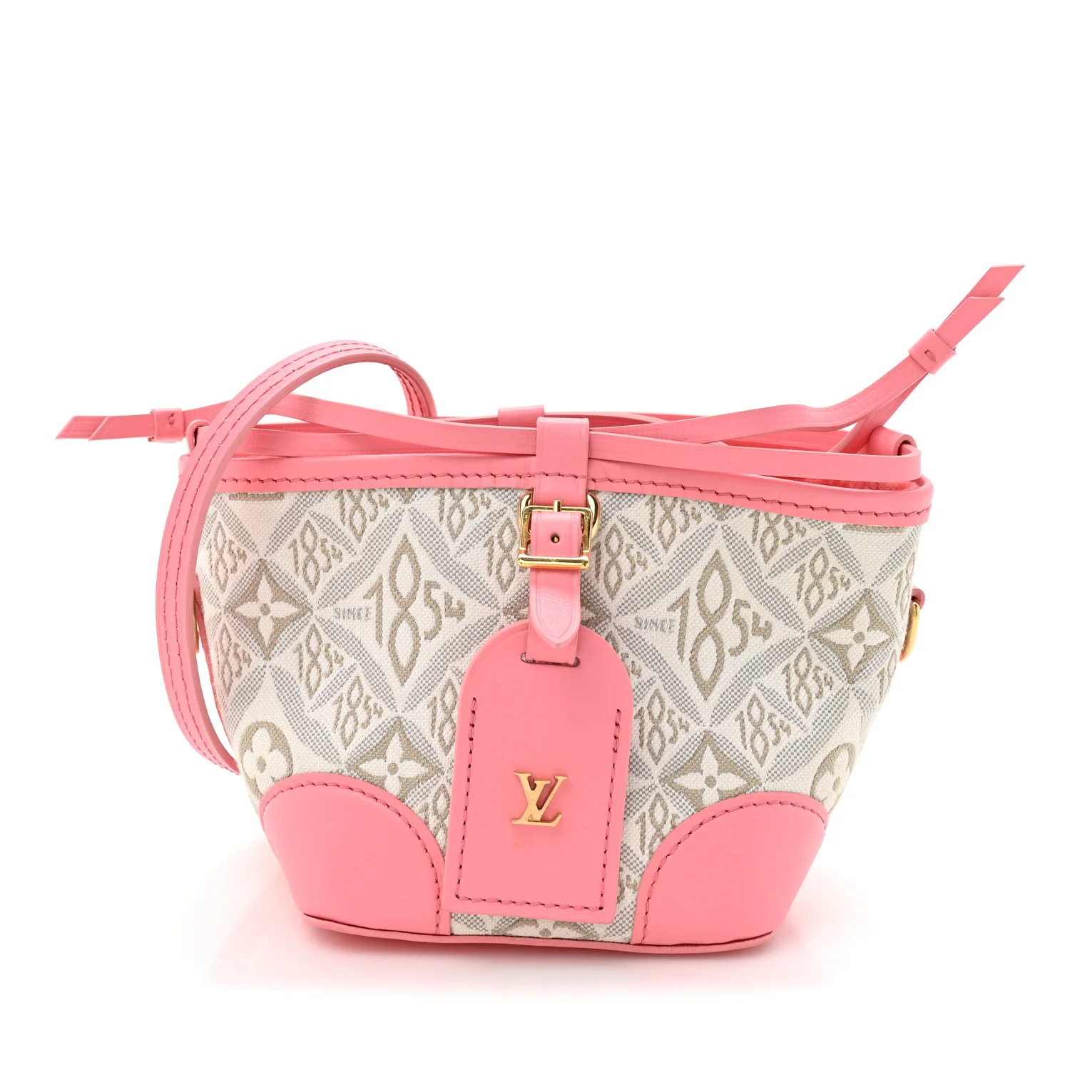 Jacquard Since 1854 Noe Purse Ecru Beige Pink