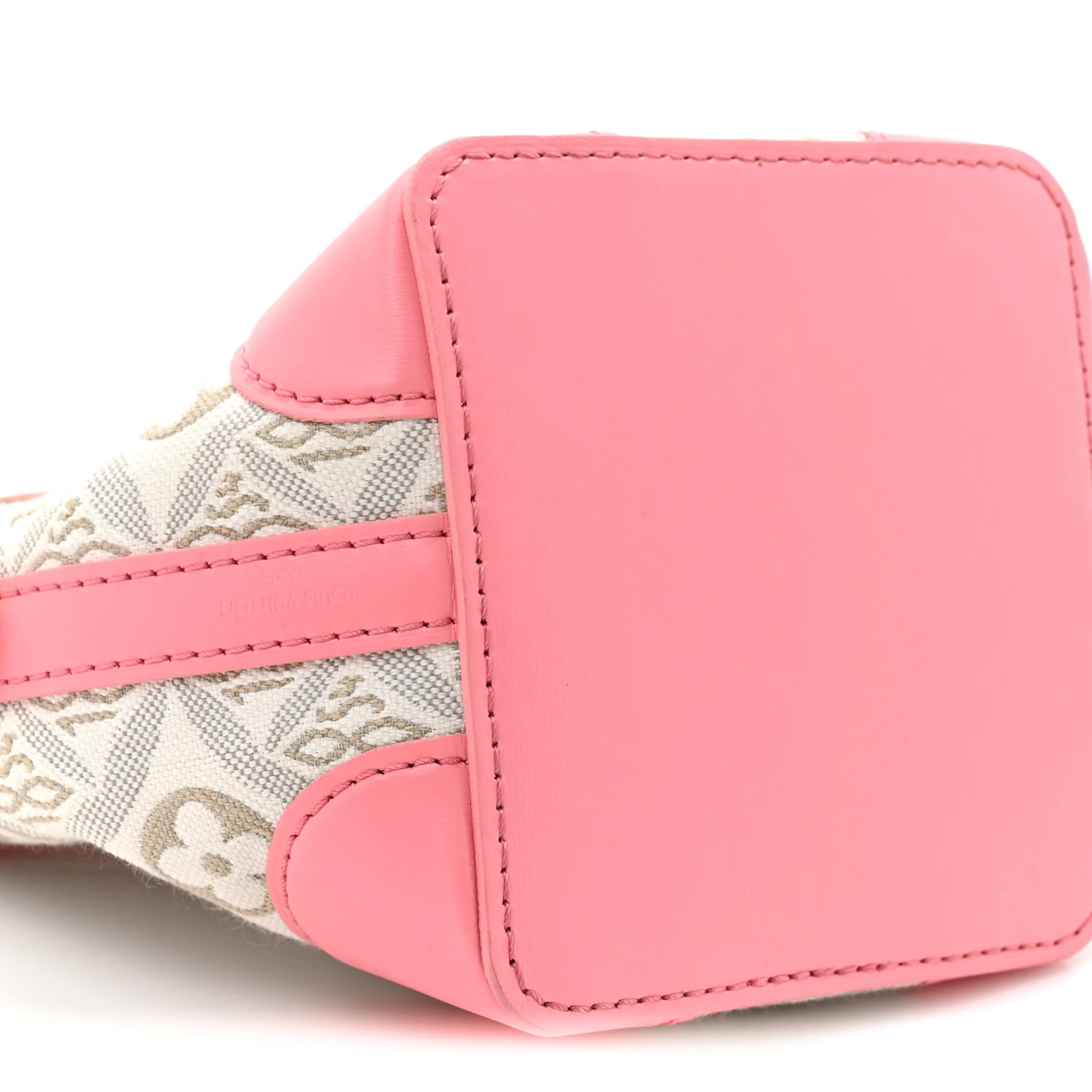 Jacquard Since 1854 Noe Purse Ecru Beige Pink - Image 10