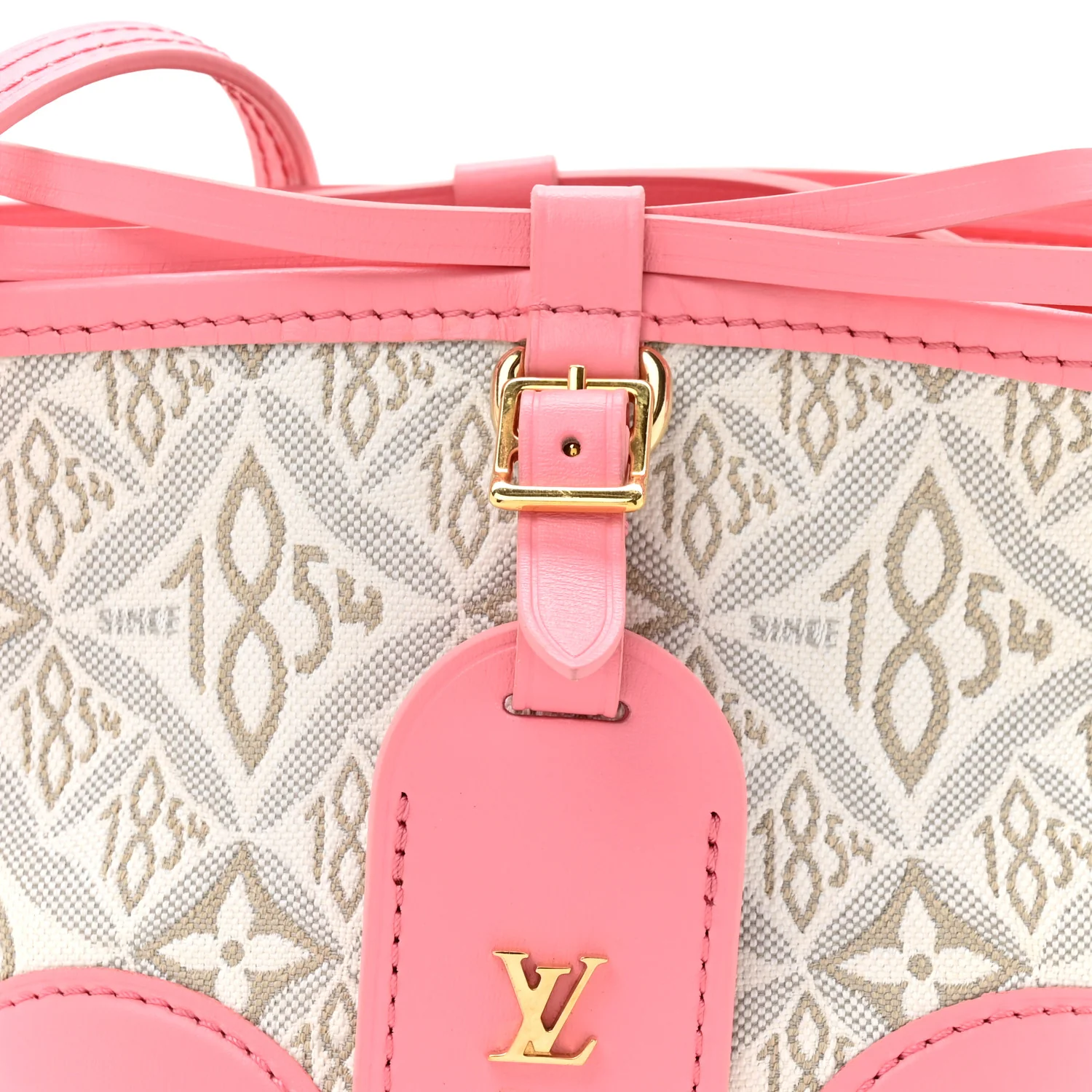 Jacquard Since 1854 Noe Purse Ecru Beige Pink - Image 8