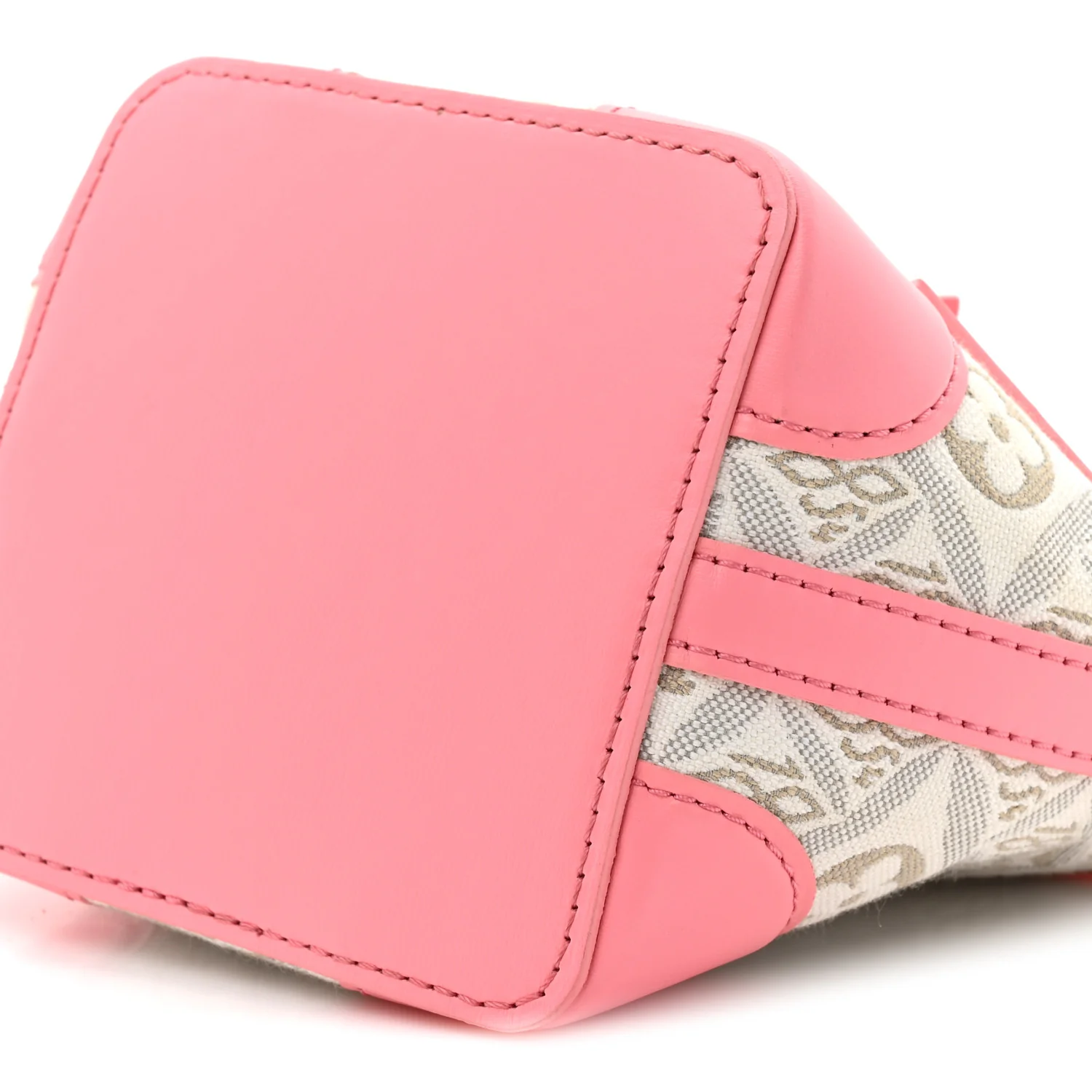 Jacquard Since 1854 Noe Purse Ecru Beige Pink - Image 9