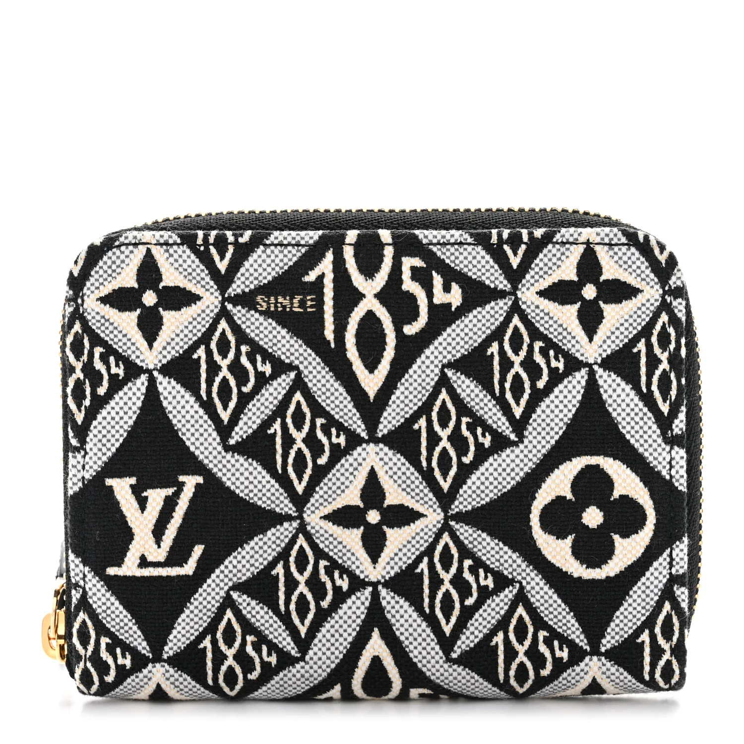 Jacquard Since 1854 Zippy Coin Purse Grey