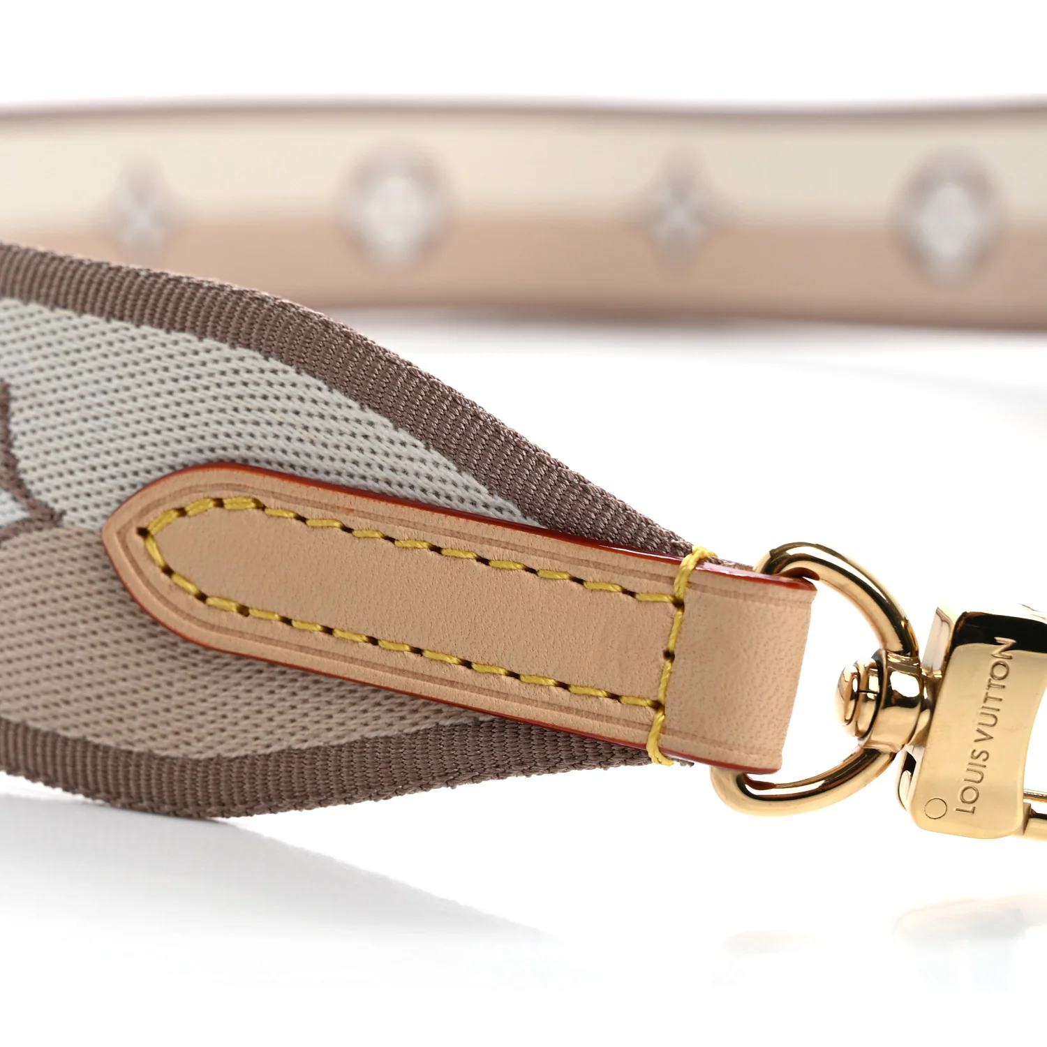 Jacquard Speedy Bandouliere 20 Shoulder Strap Beige - Image 6