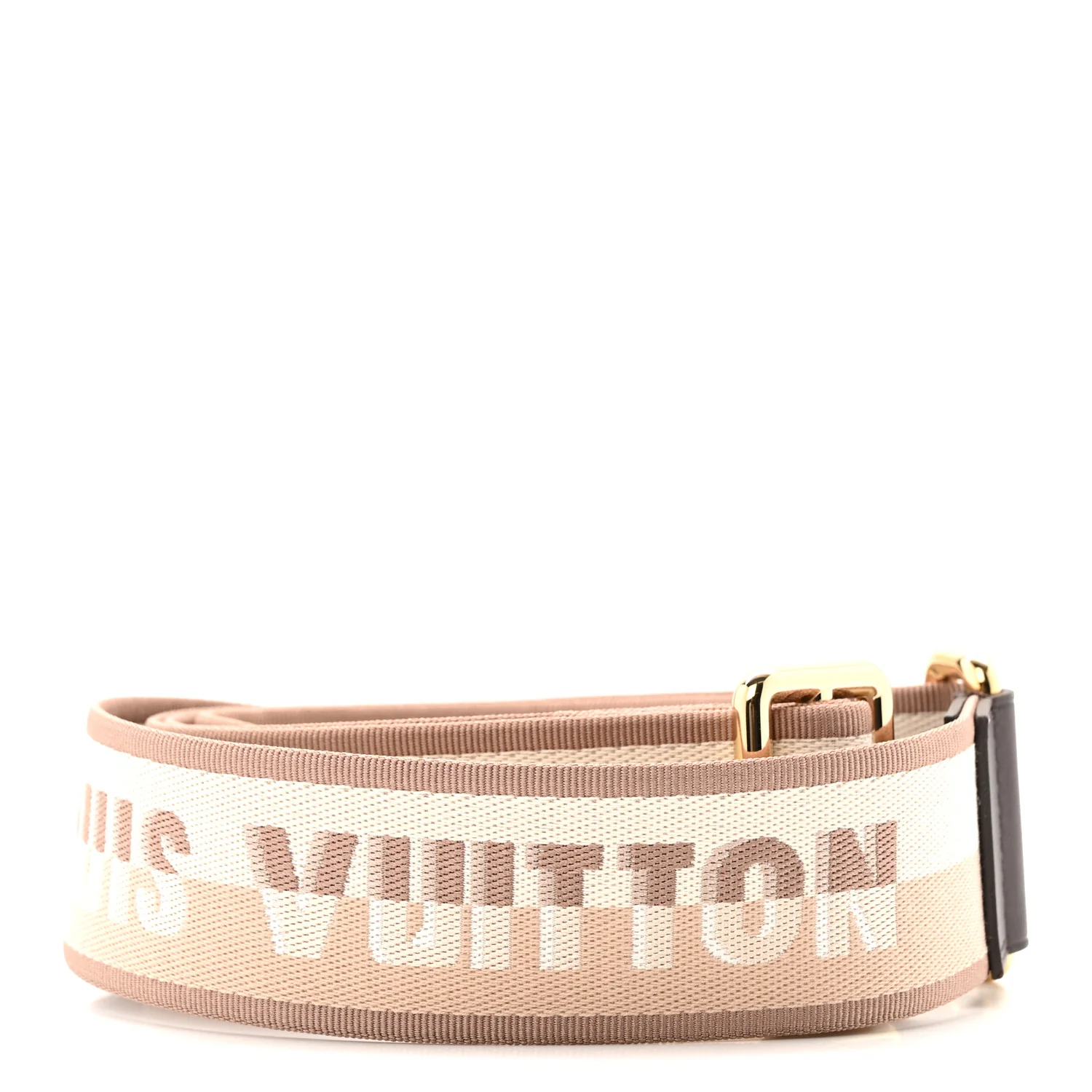 Jacquard Speedy Bandouliere 20 Shoulder Strap Beige Brown - Image 4