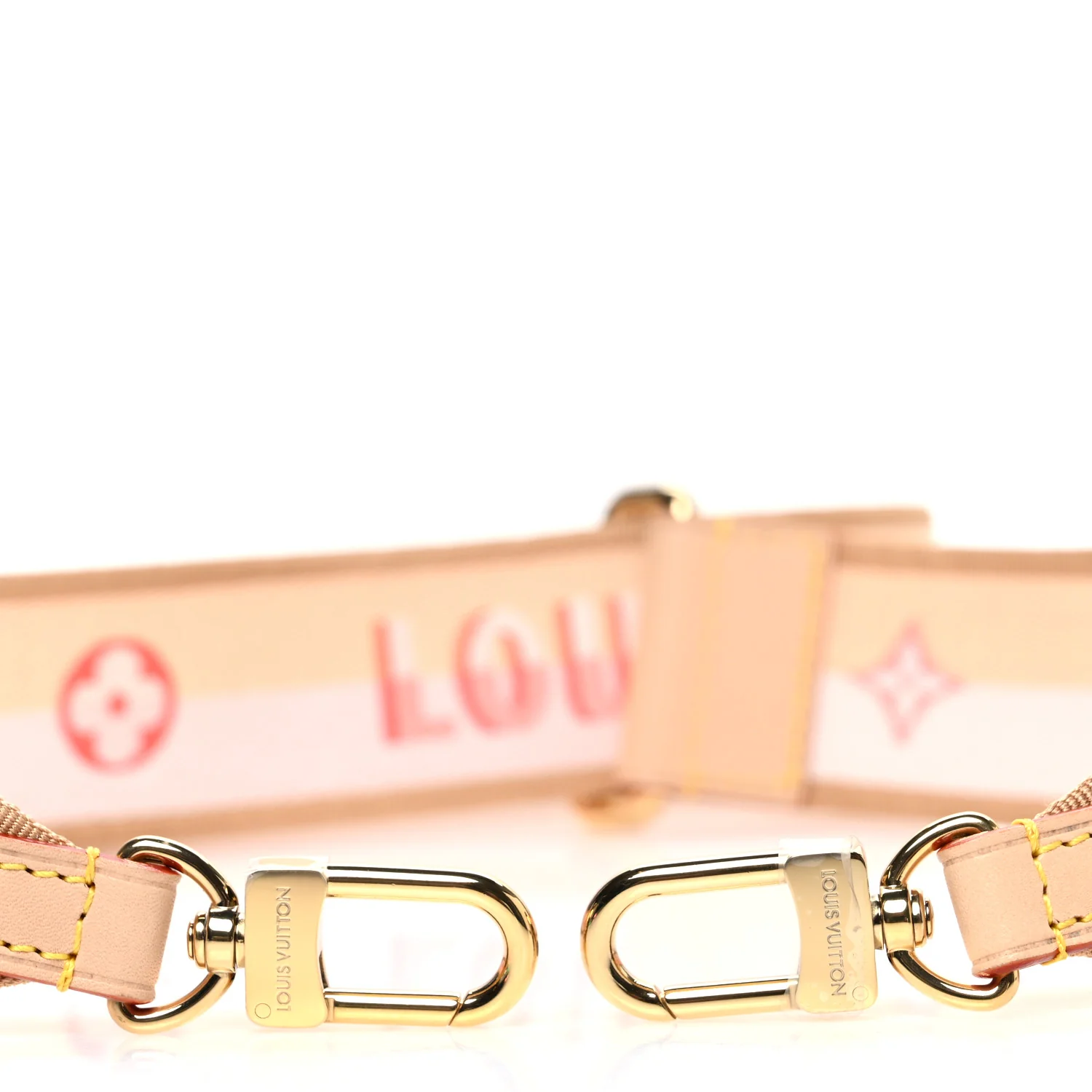 Jacquard Speedy Bandouliere 20 Shoulder Strap Pink Orange - Image 3