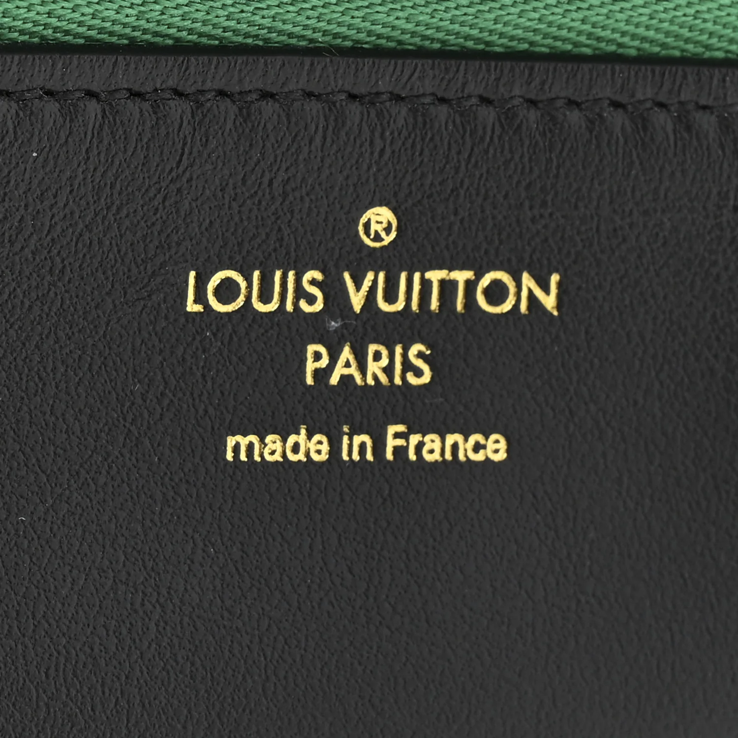 Jacquard Velvet Monogram LV Match Sunglasses Case GM Vert - Image 6