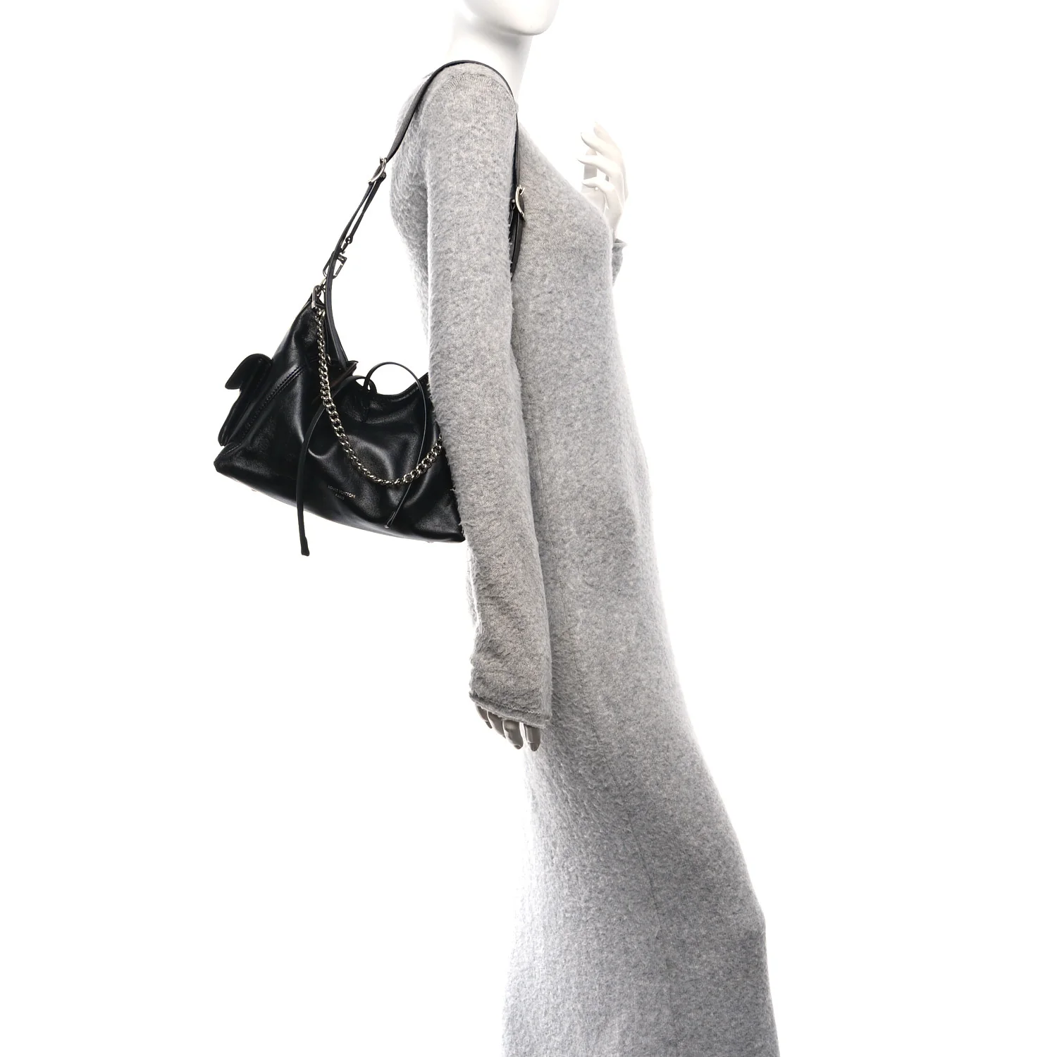 Lambskin CarryAll Cargo Vibe PM Black - Image 2