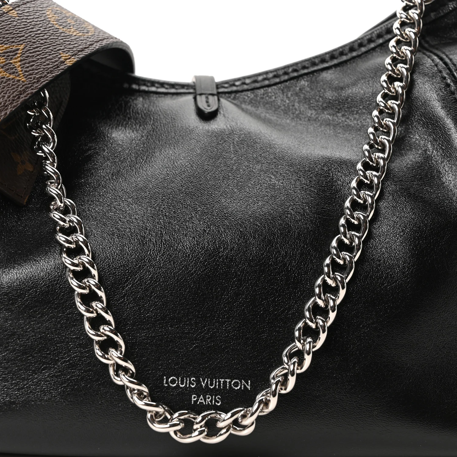 Lambskin CarryAll Cargo Vibe PM Black - Image 7