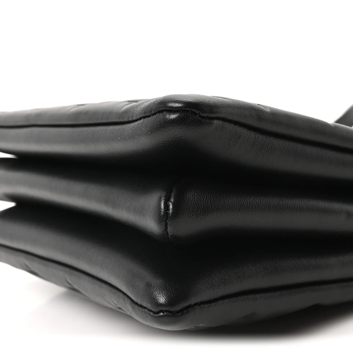 Lambskin Embossed Monogram Coussin BB Black - Image 9