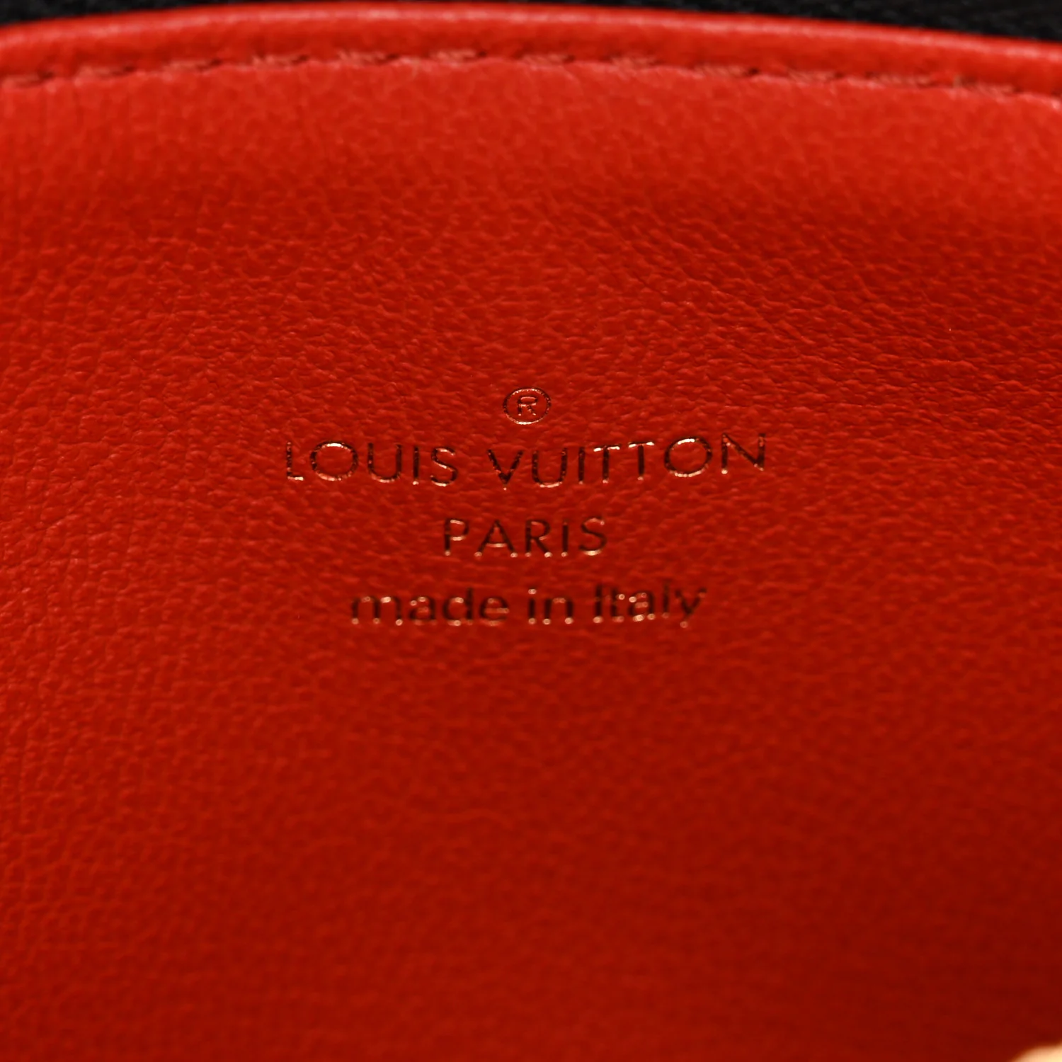 Lambskin Embossed Monogram Coussin BB Black - Image 6