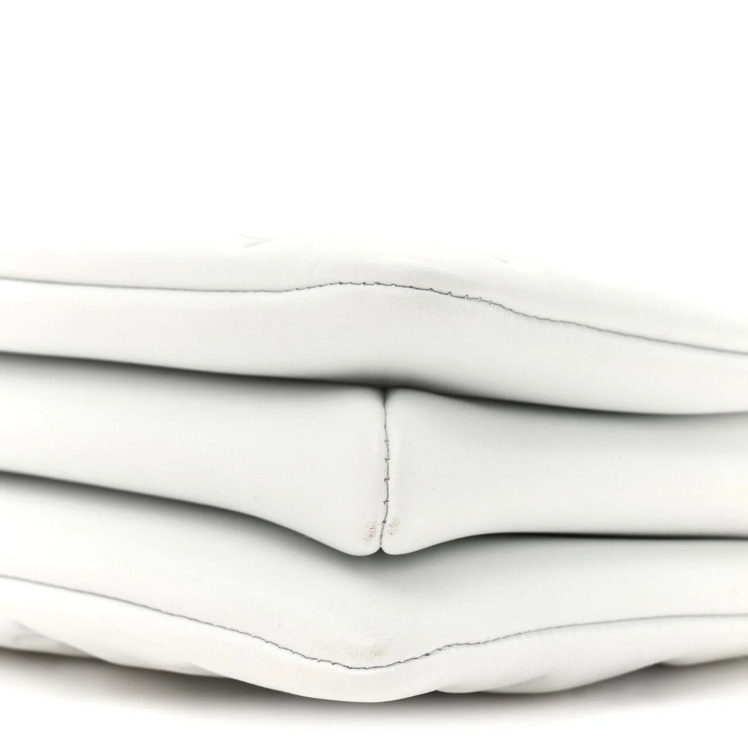 Lambskin Embossed Monogram Coussin BB White - Image 18