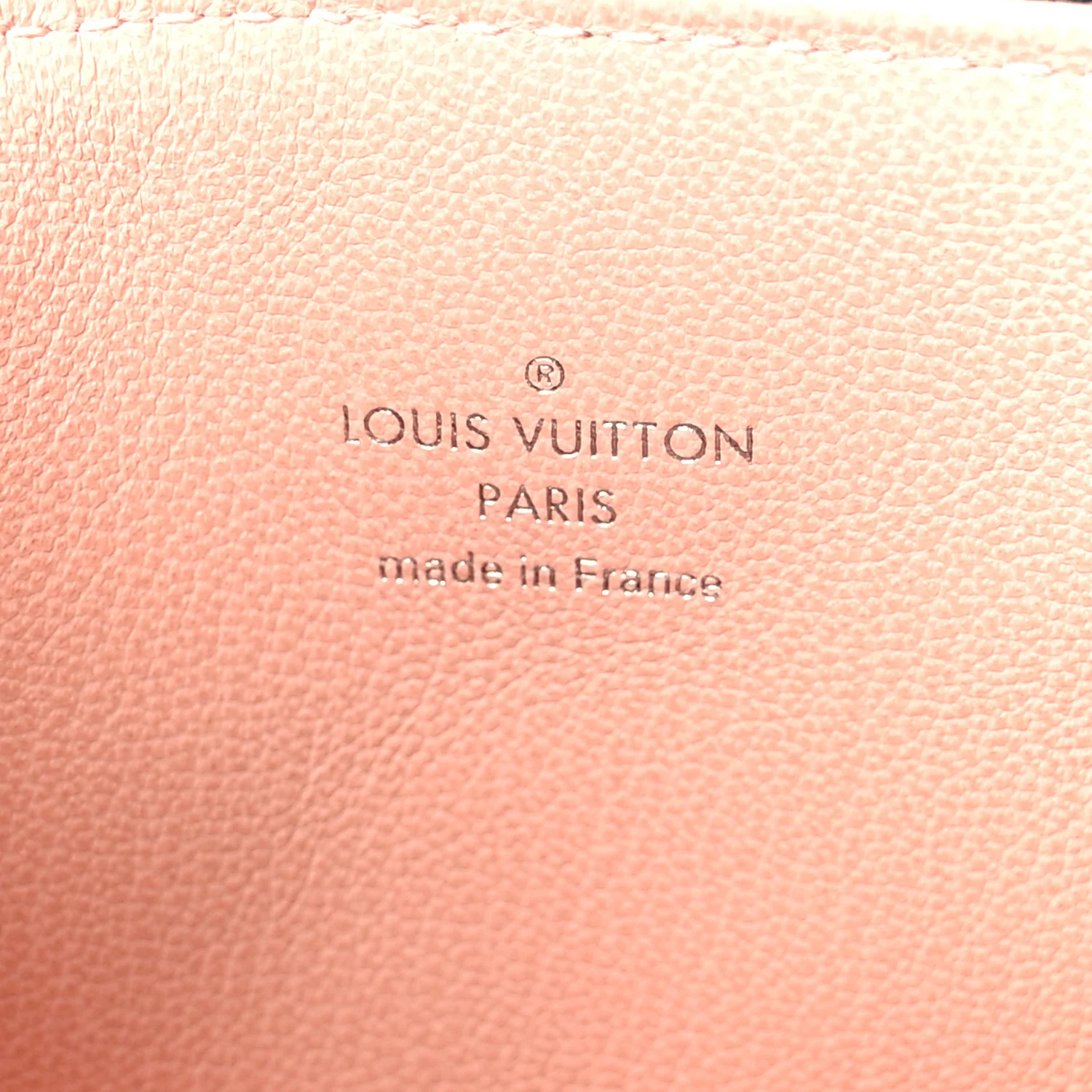 Lambskin Embossed Monogram Coussin PM Black - Image 8