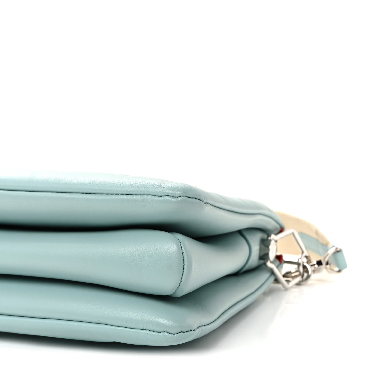 Lambskin Embossed Monogram Coussin PM Bleu - Image 9