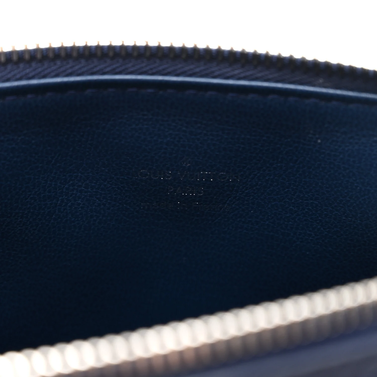 Lambskin Embossed Monogram Coussin PM Navy - Image 15