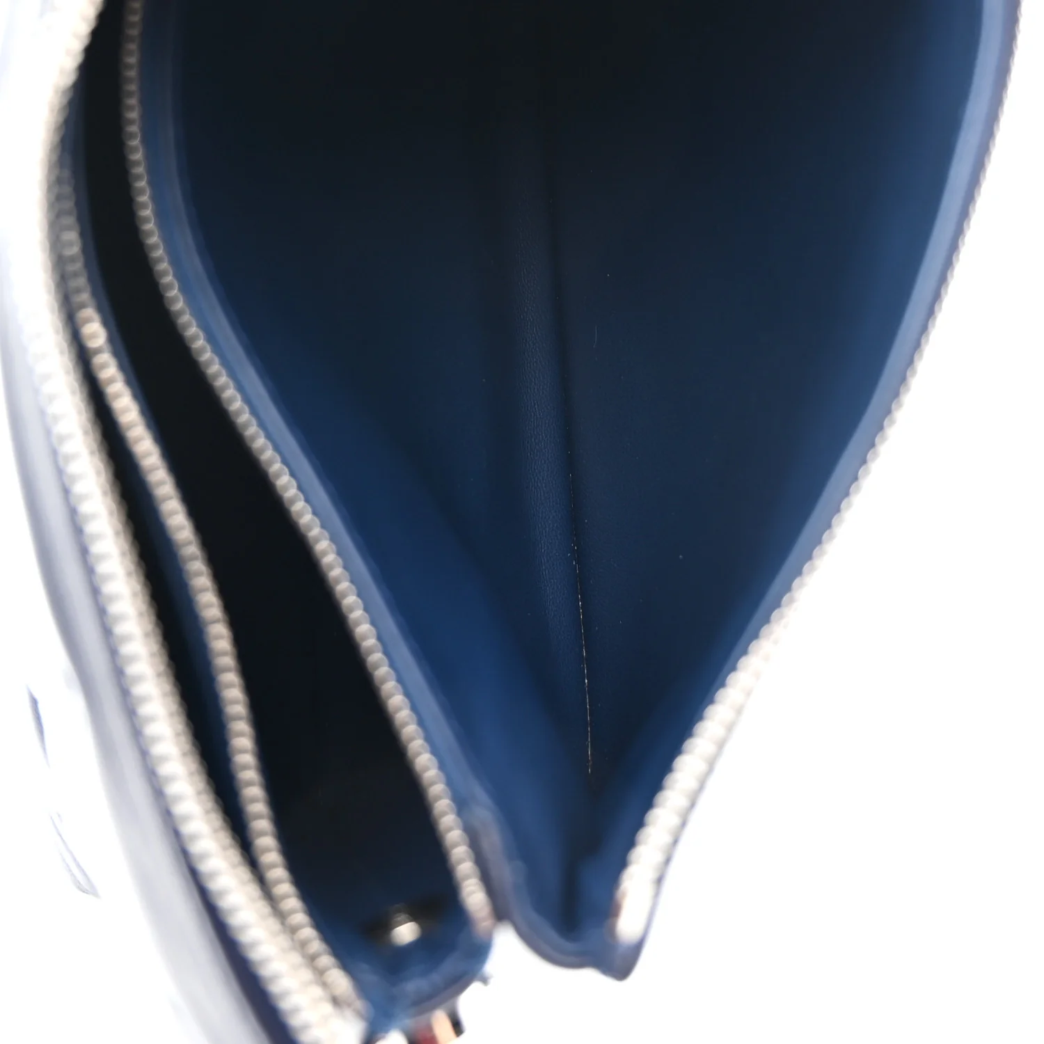Lambskin Embossed Monogram Coussin PM Navy - Image 8
