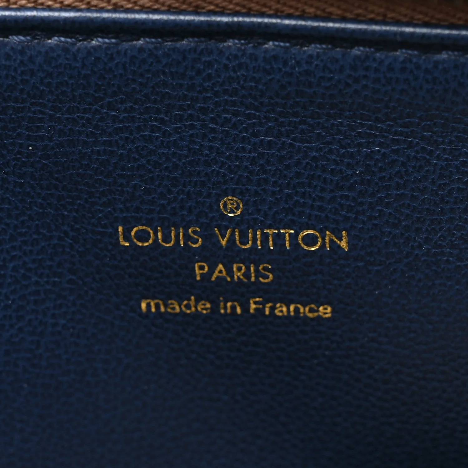 Lambskin Embossed Monogram Coussin PM Taupe - Image 8