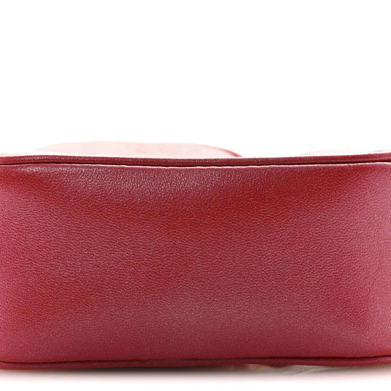 Lambskin Embossed Monogram Fall In Love Sac Coeur Heart Chain Bag Lipstick Red - Image 8
