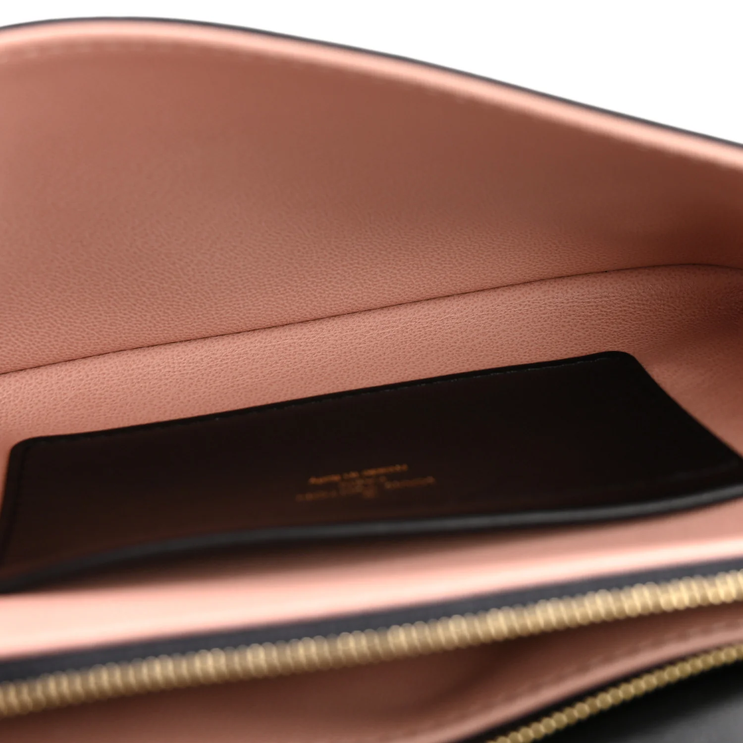 Lambskin Embossed Monogram Pochette Coussin Black - Image 5