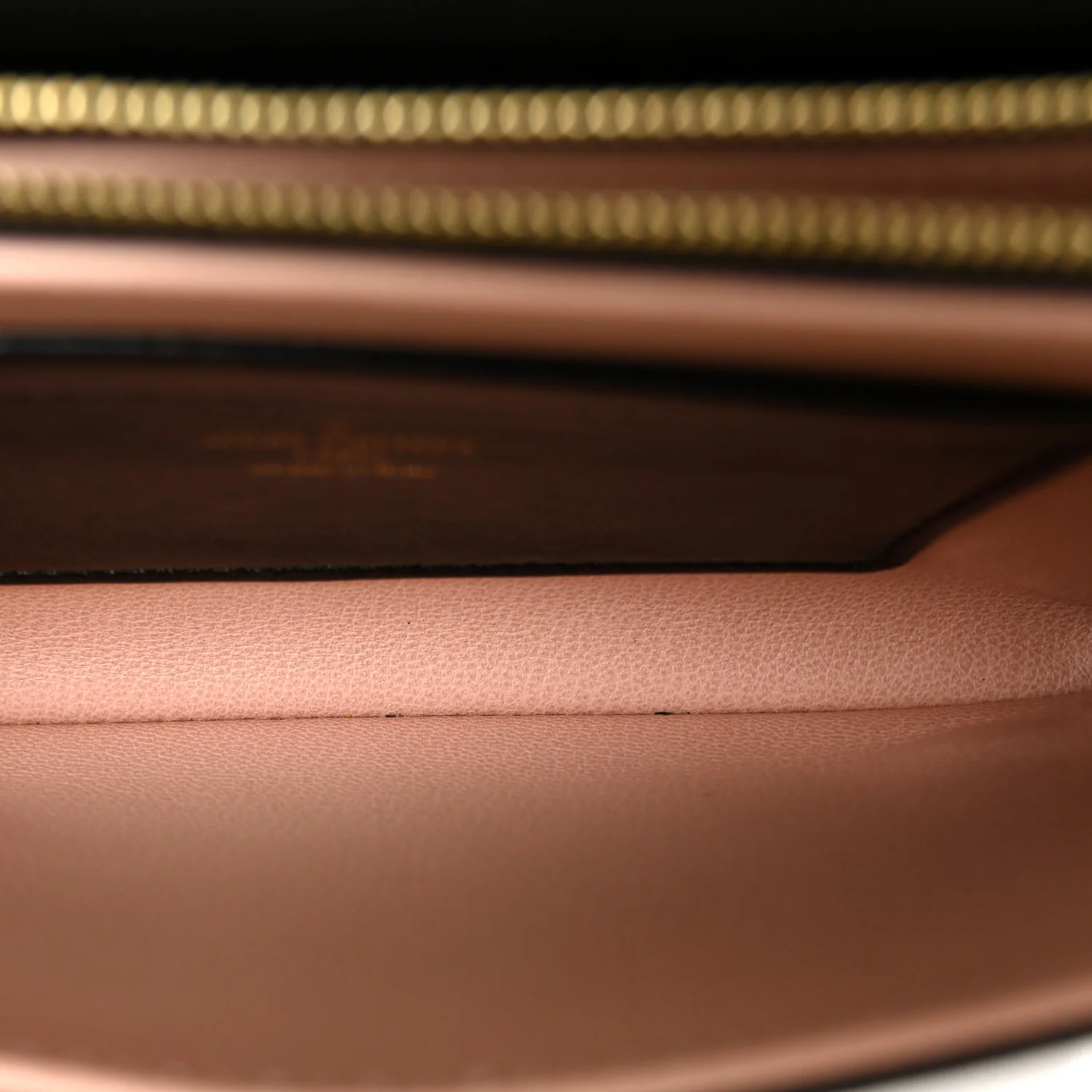 Lambskin Embossed Monogram Pochette Coussin Black - Image 5