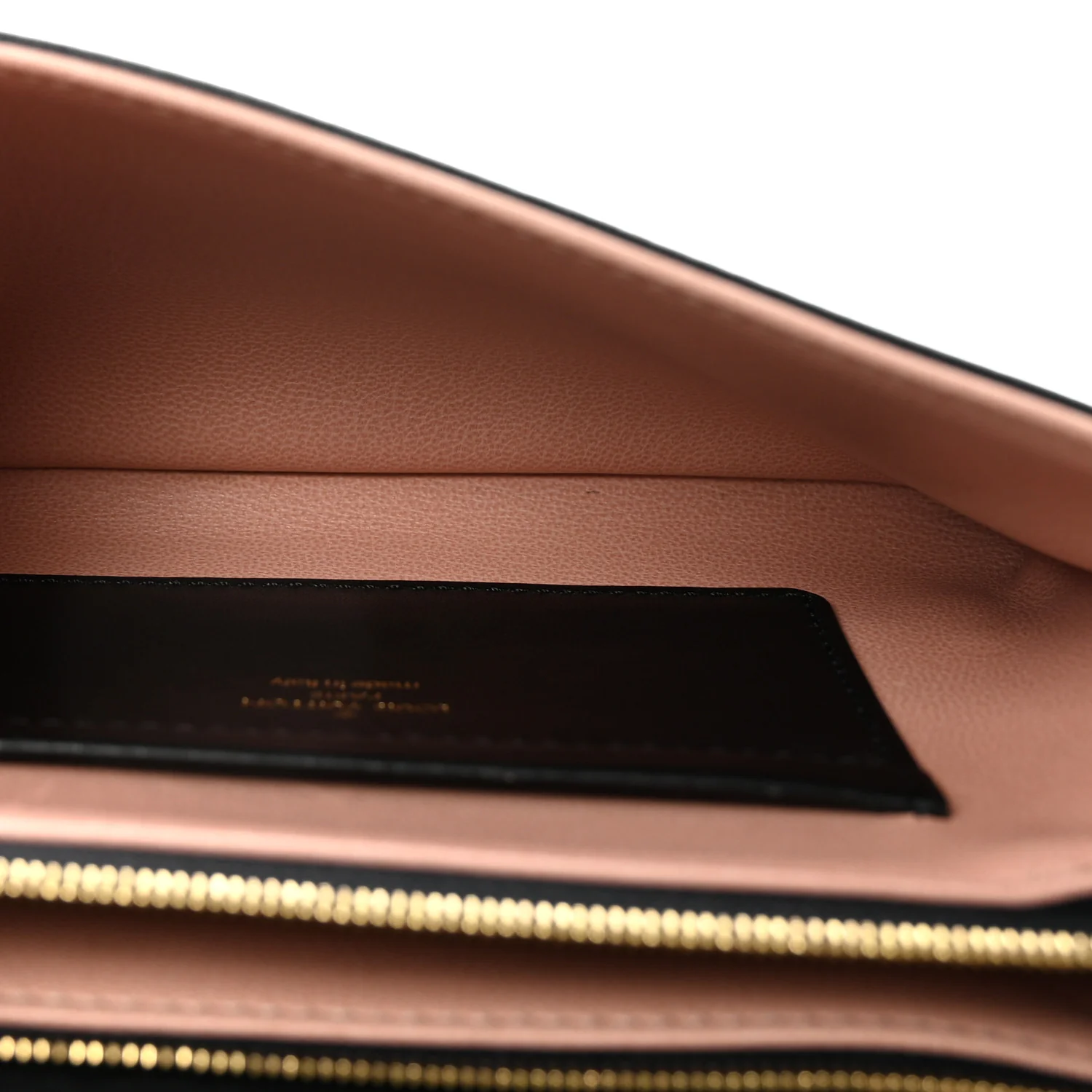 Lambskin Embossed Monogram Pochette Coussin Black - Image 5