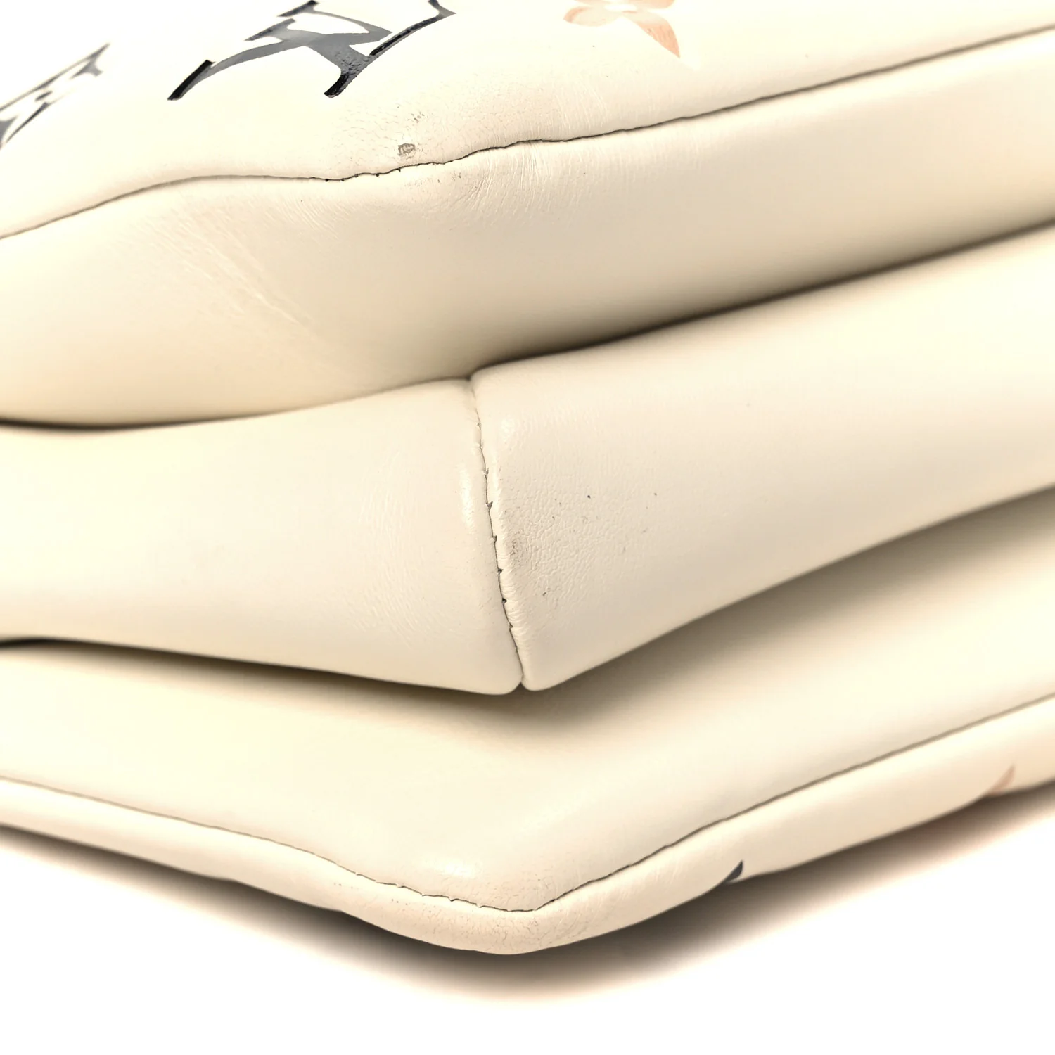 Lambskin Embossed Monogram Tricolor By The Pool Coussin BB Beige - Image 10