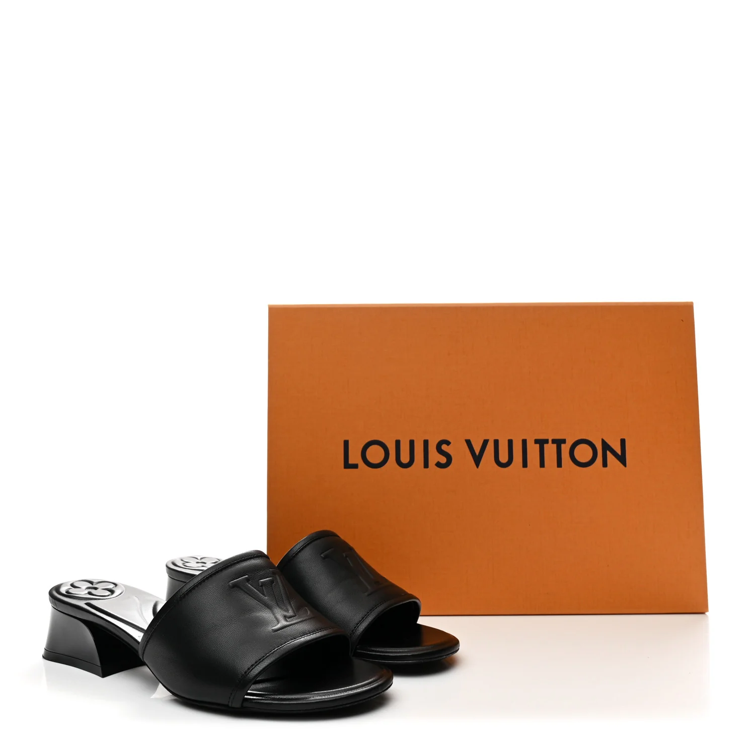 Lambskin Magnetic Mules 35 Black - Image 10