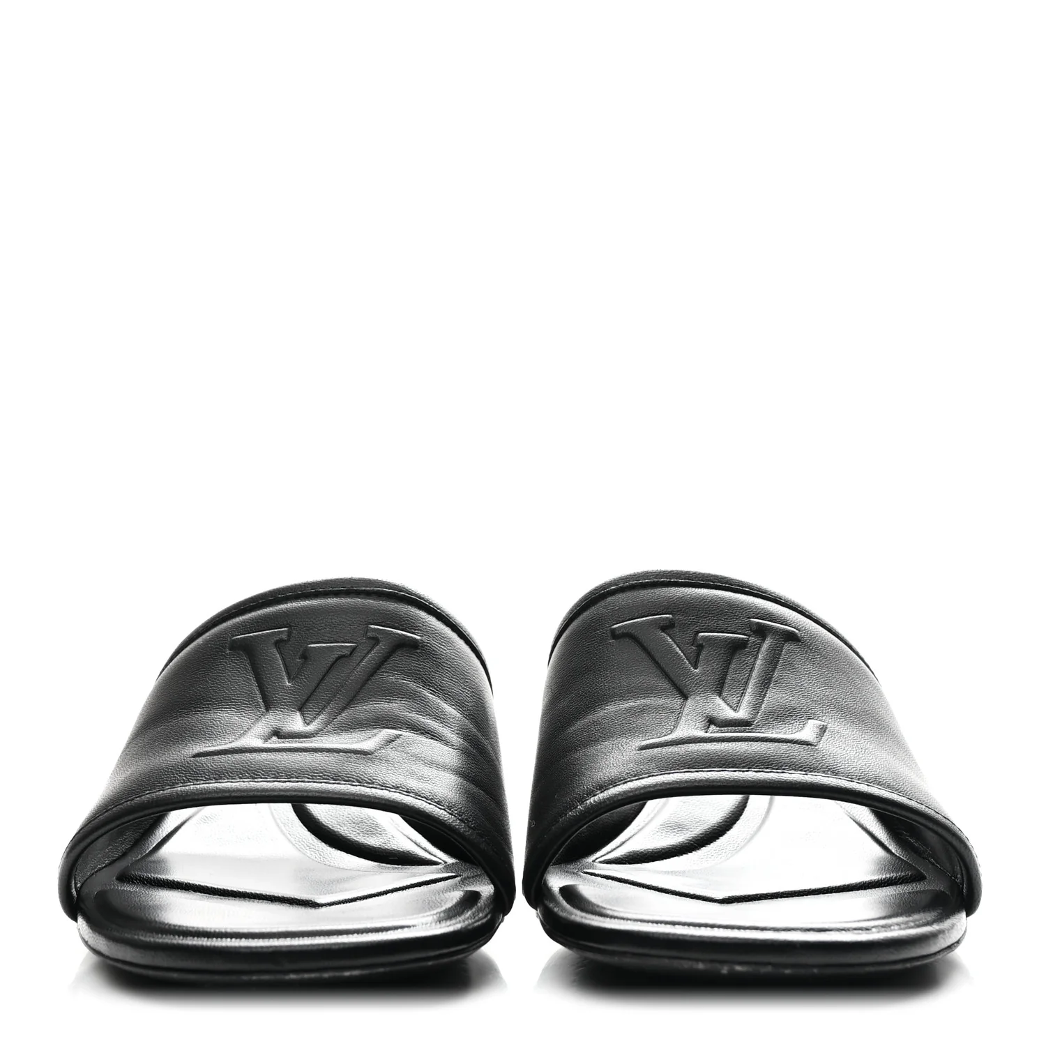 Lambskin Magnetic Mules 35 Black - Image 3