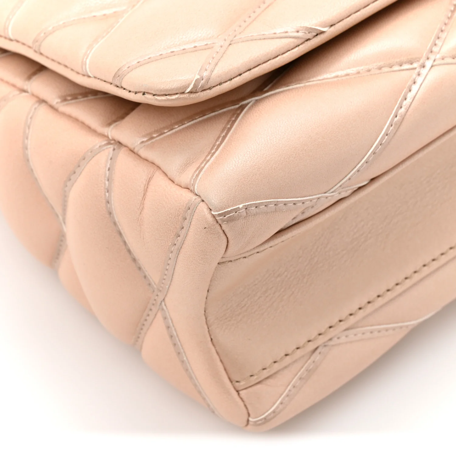 Lambskin Malletage GO-14 PM Champagne - Image 11