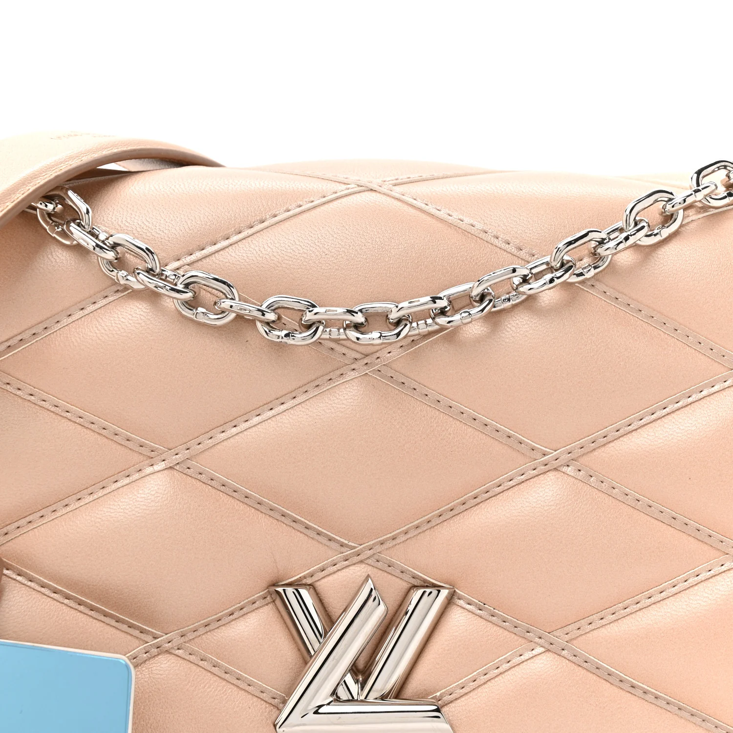 Lambskin Malletage GO-14 PM Champagne - Image 8