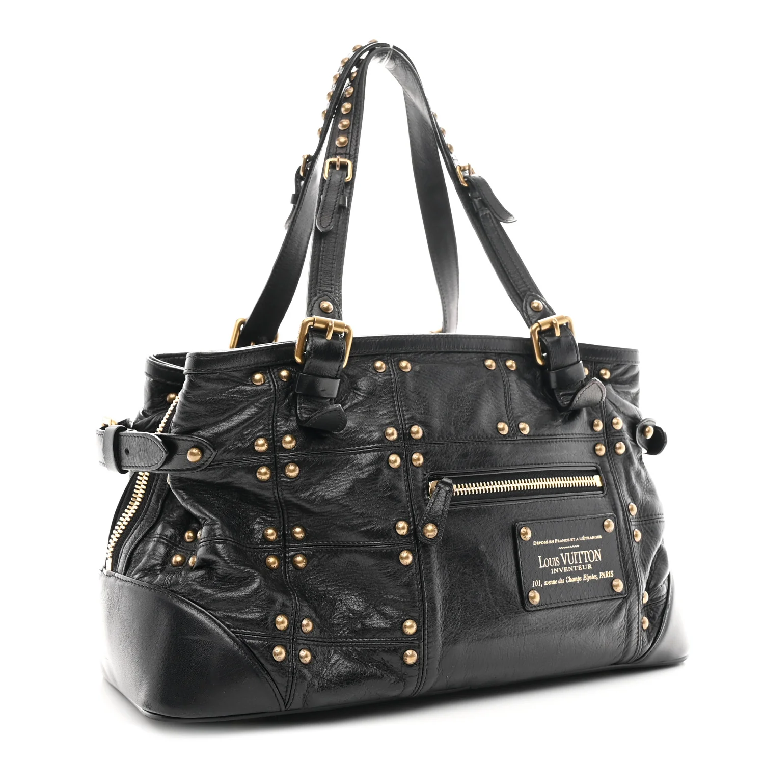 Lambskin Riveting Black - Image 3