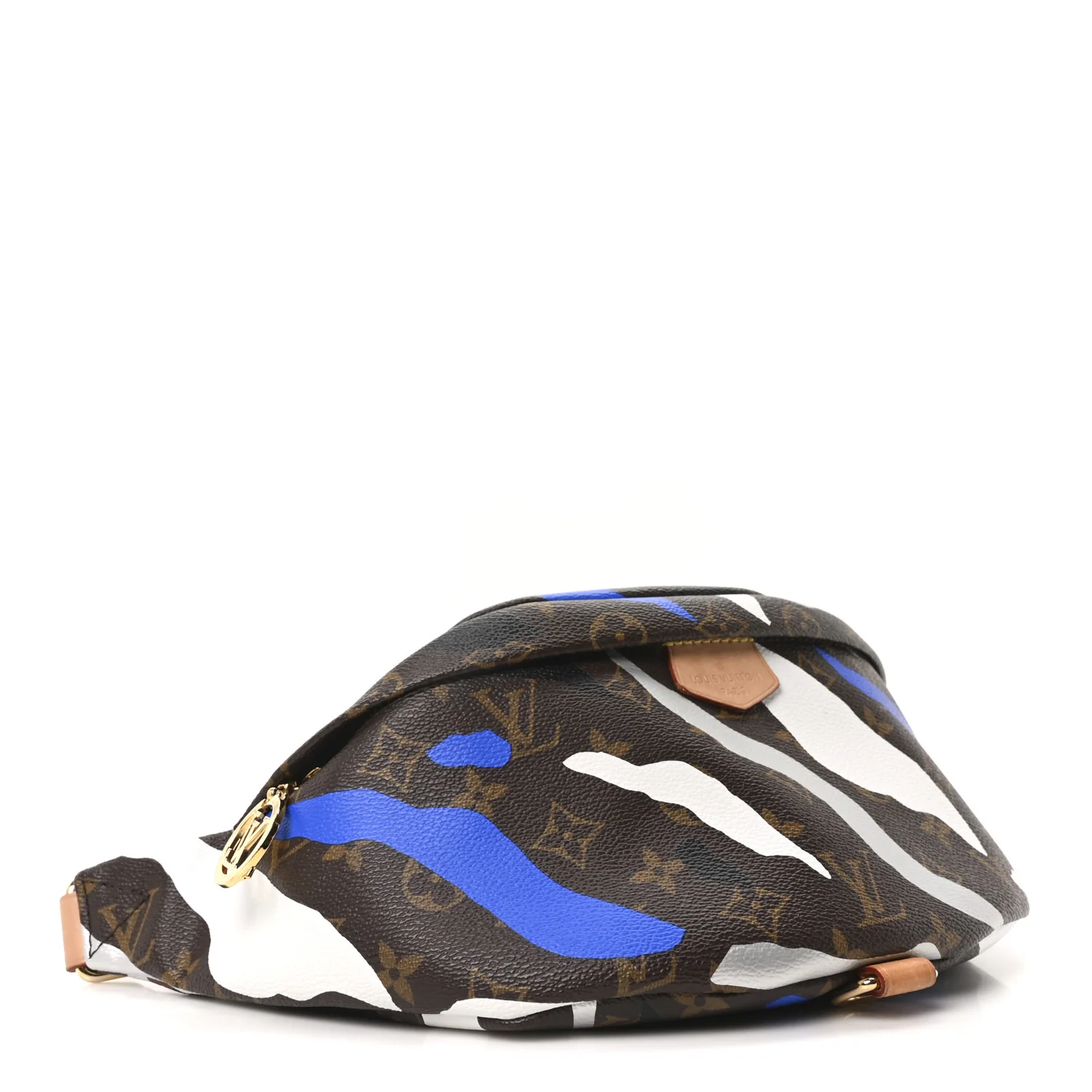 LoL Monogram Bumbag Blue Silver - Image 4