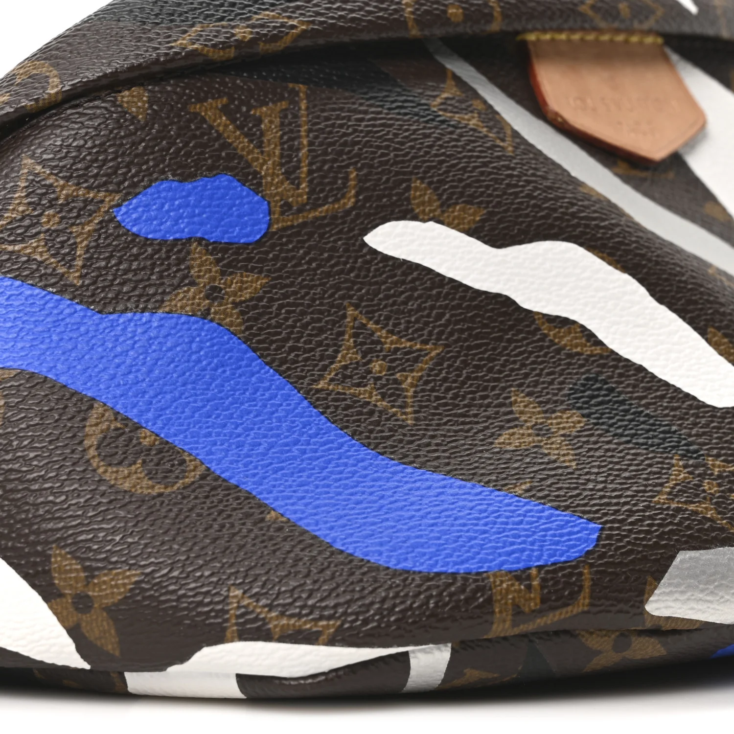 LoL Monogram Bumbag Blue Silver - Image 8