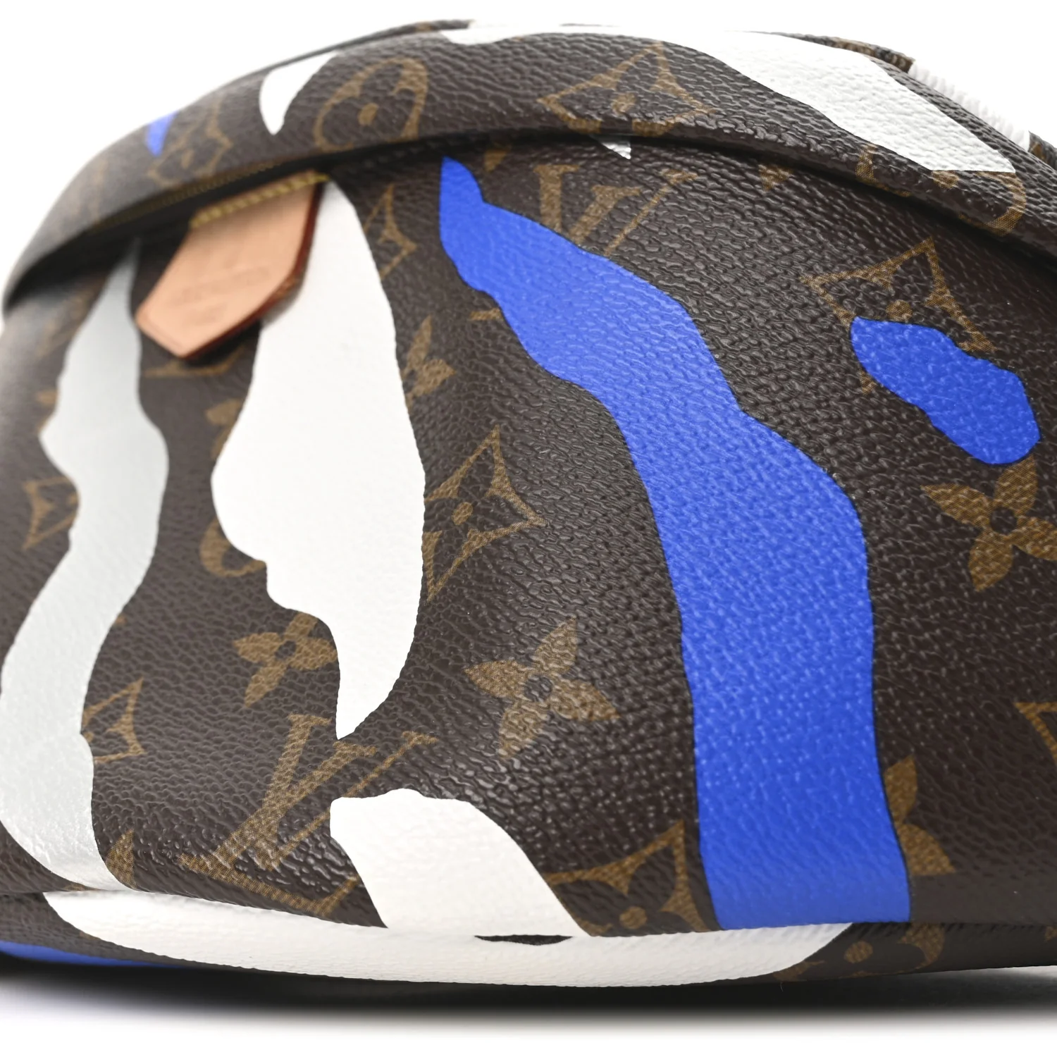 LoL Monogram Bumbag Blue Silver - Image 9