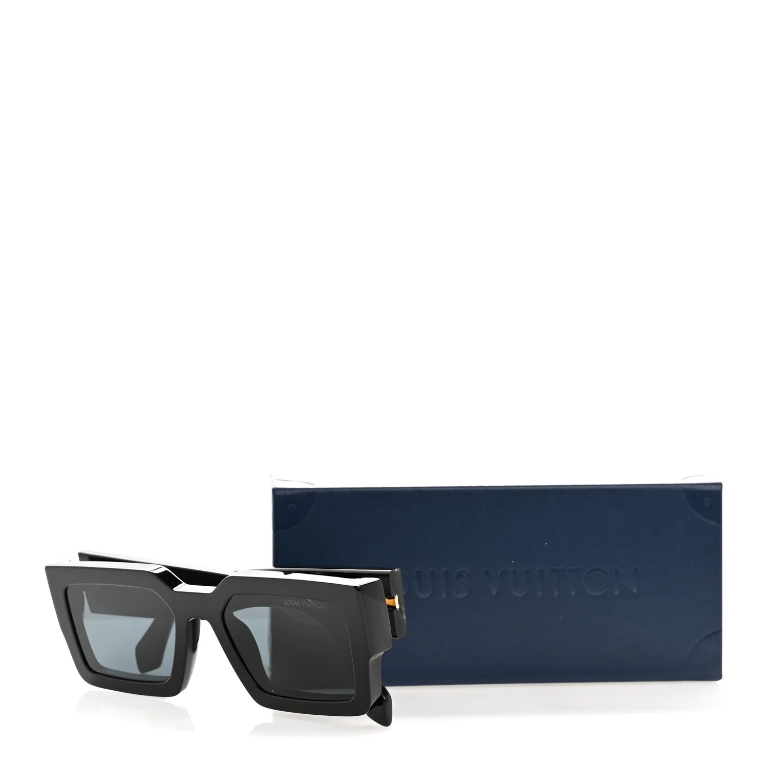 LV Clash Mask Square Sunglasses Z1579W Black - Image 9