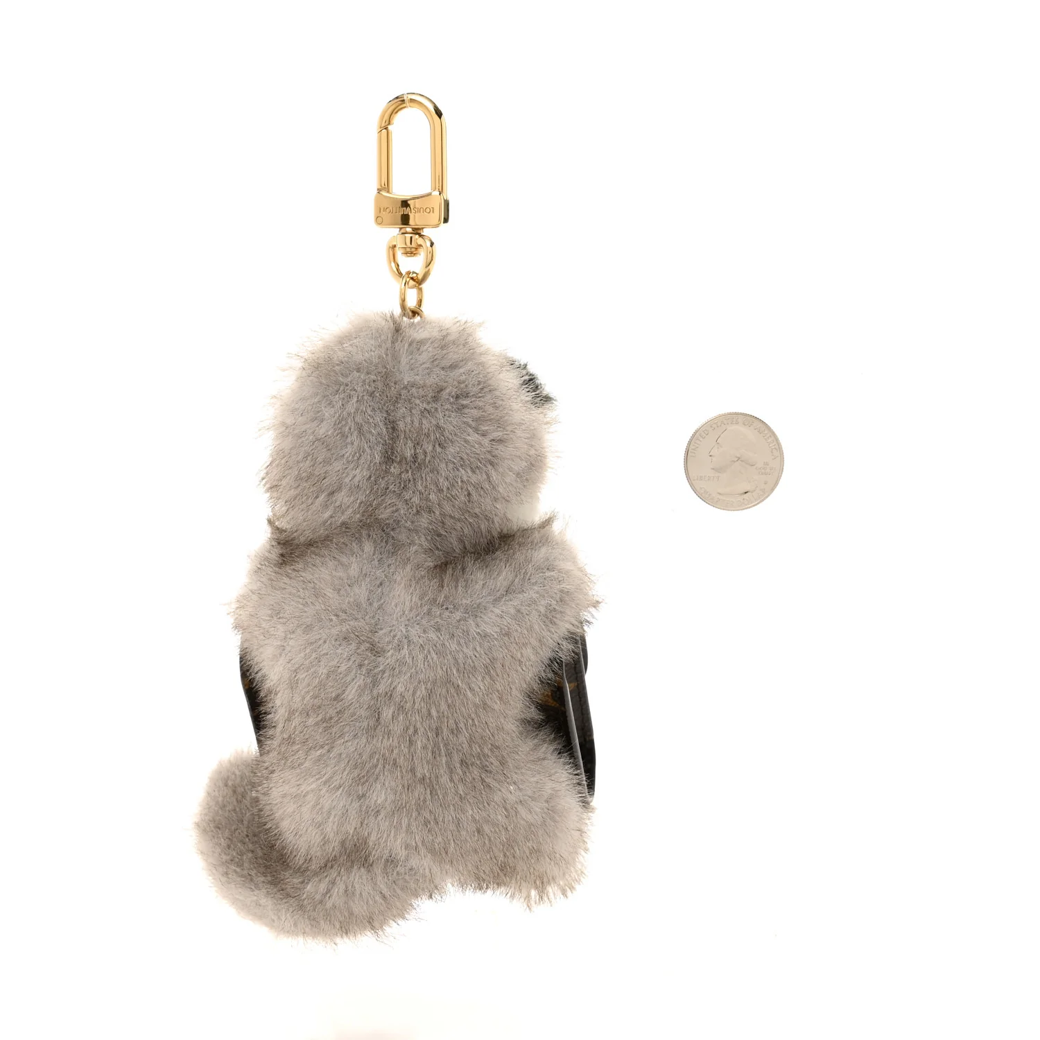 LV Monogram Cute Husky Pouch Earphones Case - Image 2