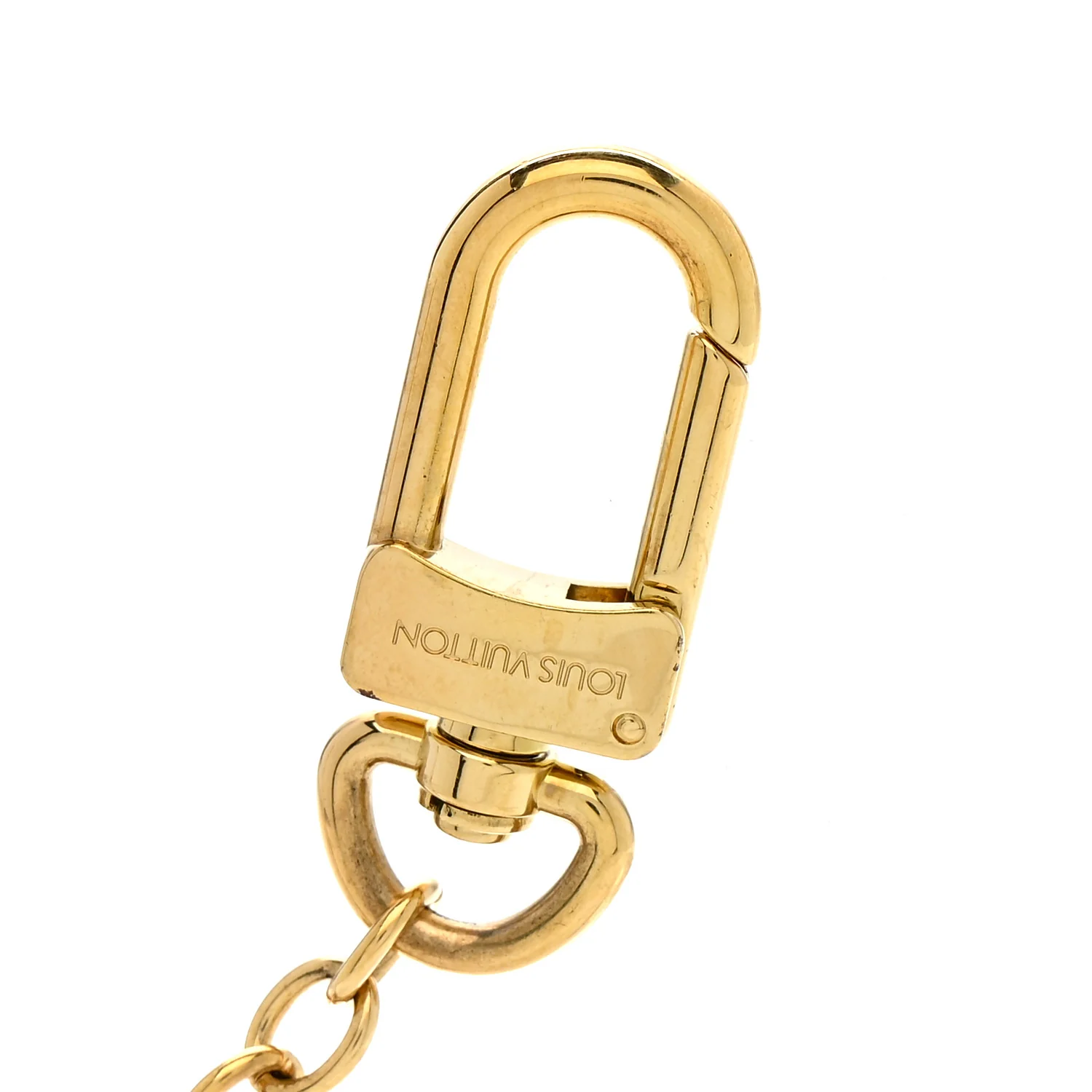 LV Tag Bag Charm Gold - Image 3
