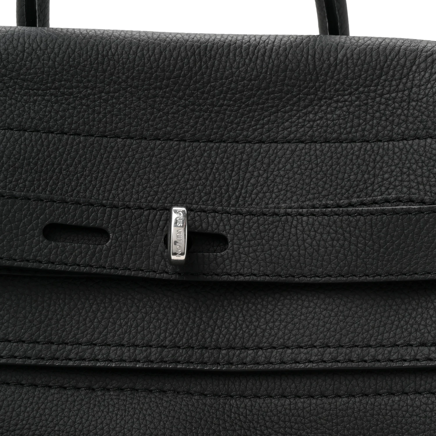 LV Touch Calfskin Steamer 30 H38 Black - Image 12