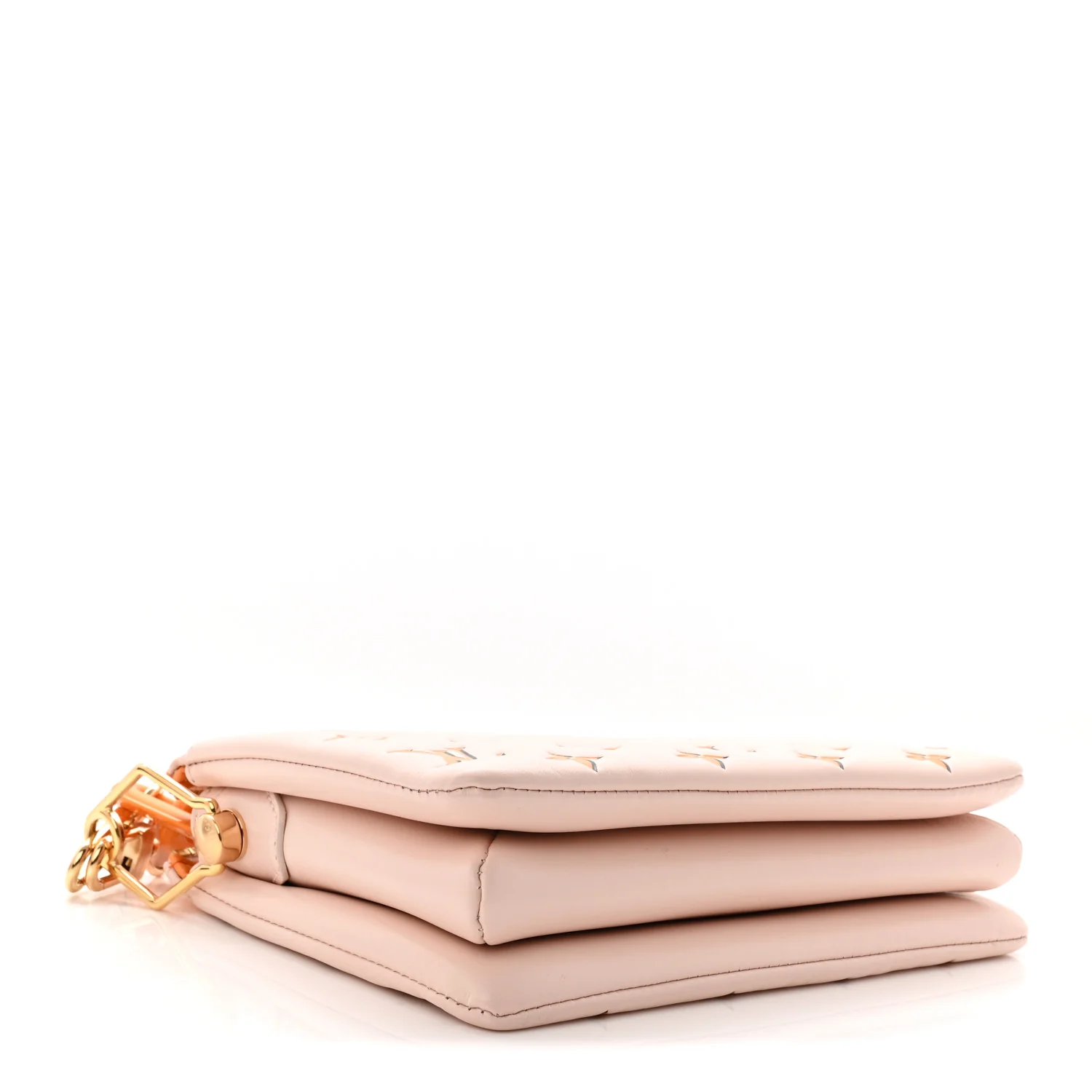LV x SY Lambskin Monogram Coussin BB Pearl - Image 4