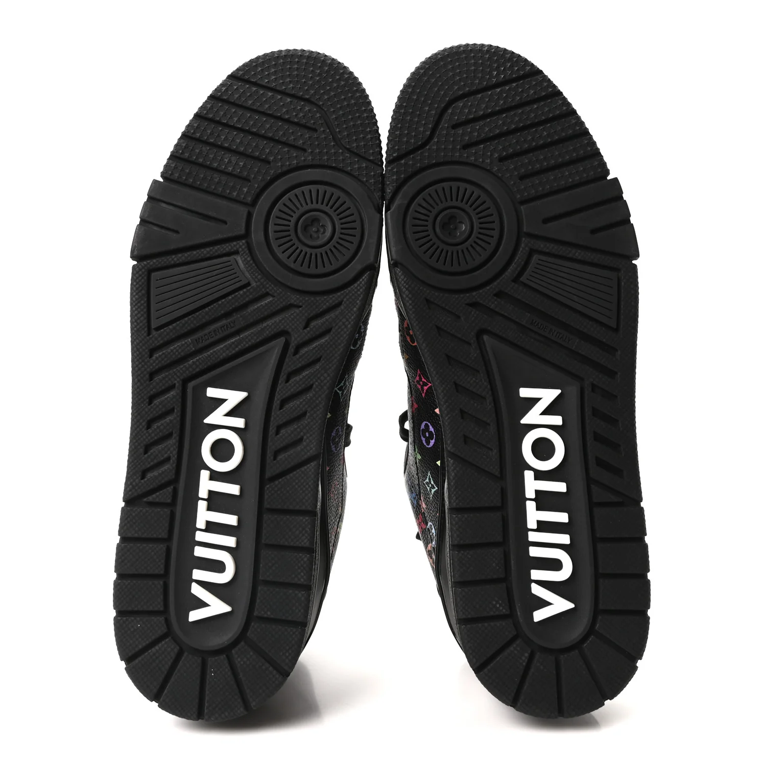 LV X TM Calfskin Monogram Multicolor LV Trainer Sneakers 8 Black - Image 6