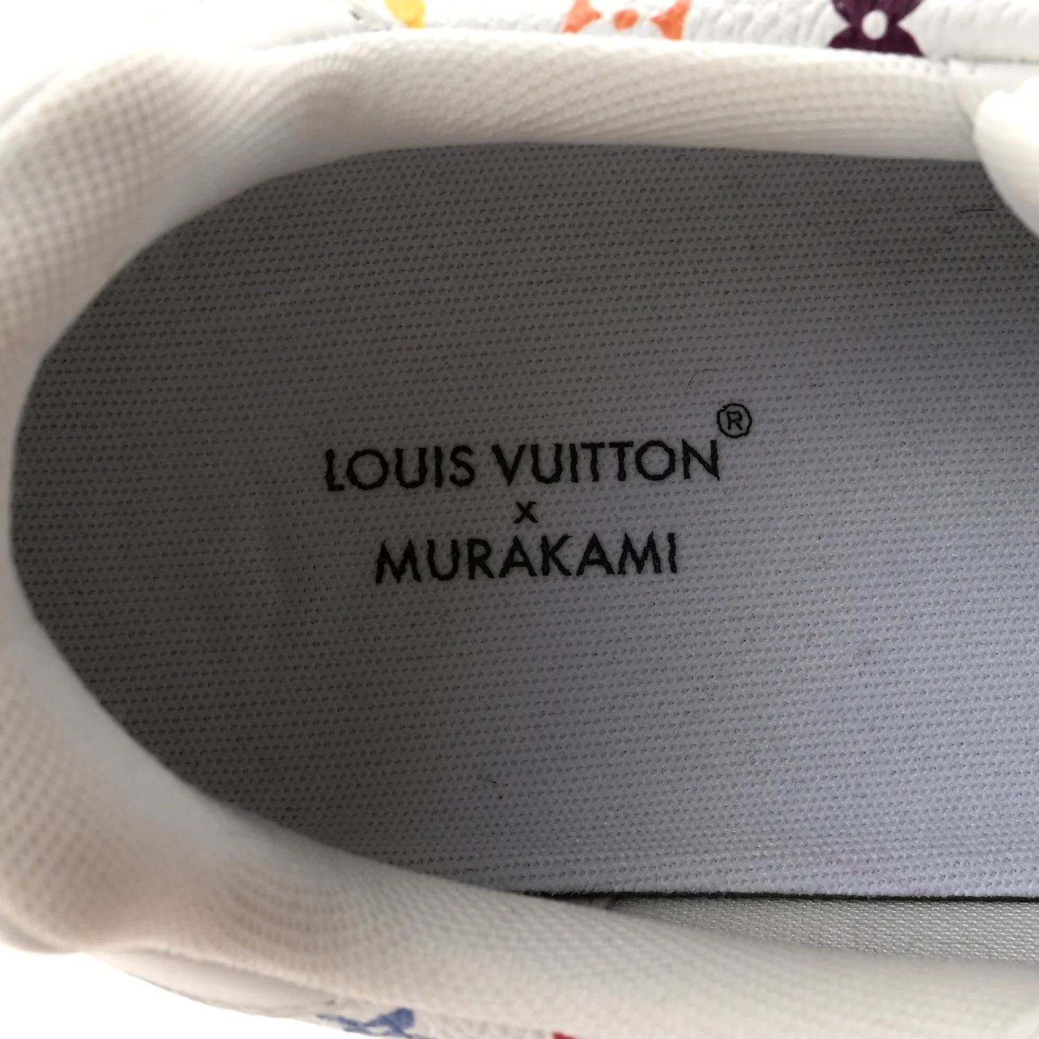 LV X TM Calfskin Monogram Multicolor Womens LV Trainer Sneakers 39 White - Image 8