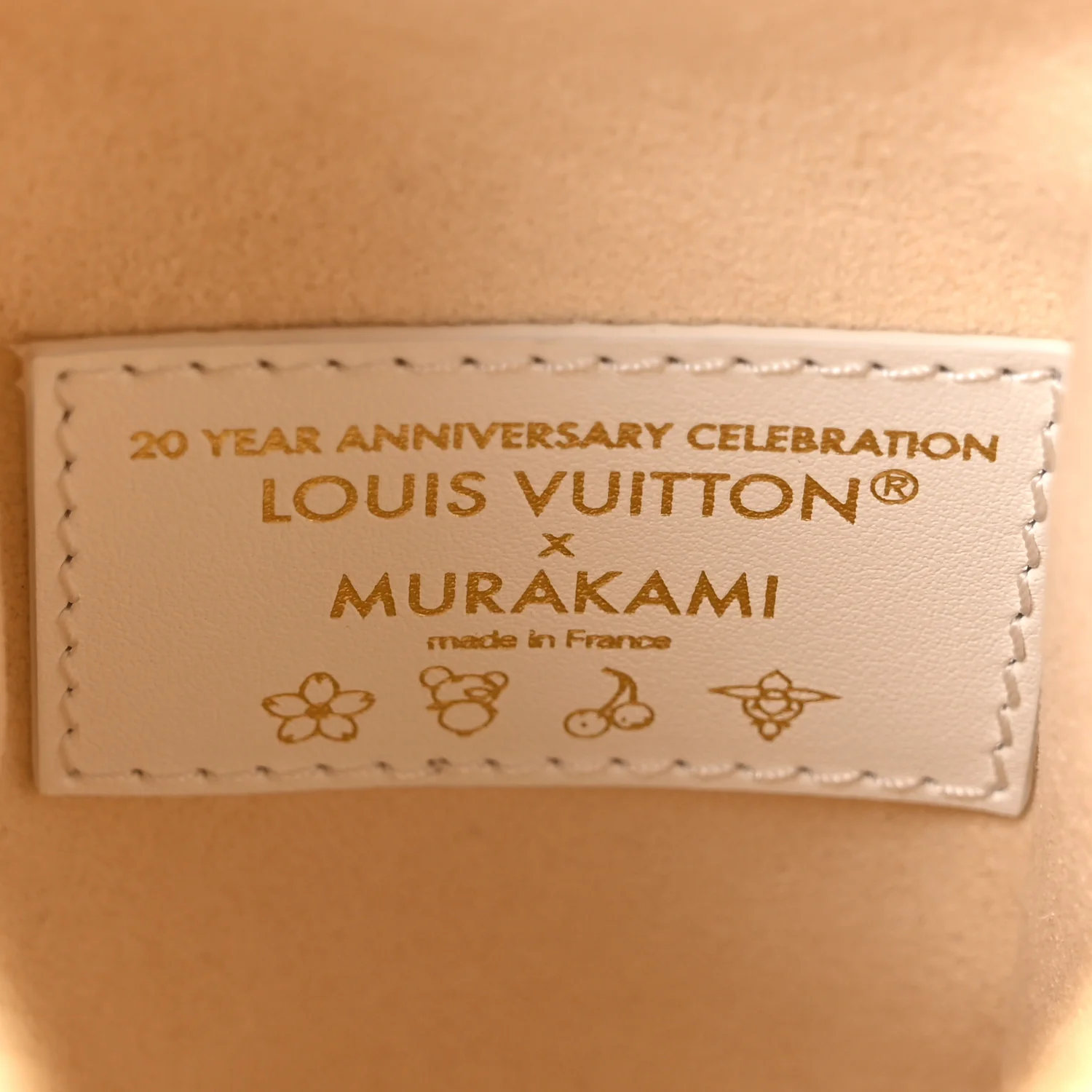 LV x TM Cowhide Monogram Multicolor Side Trunk MM White - Image 6