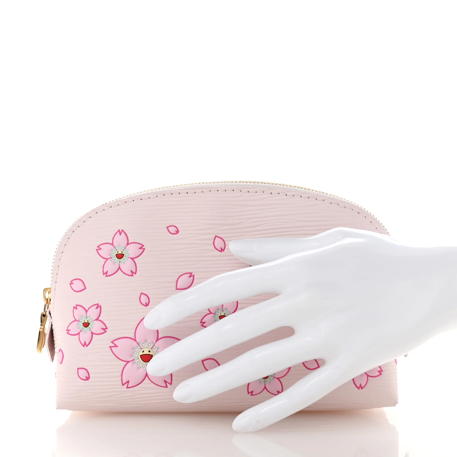 LV X TM Epi Cherry Blossom Cosmetic Pouch Pink - Image 2