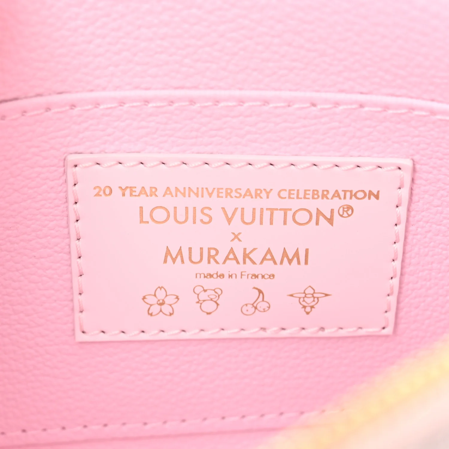 LV X TM Epi Cherry Blossom Cosmetic Pouch Pink - Image 6