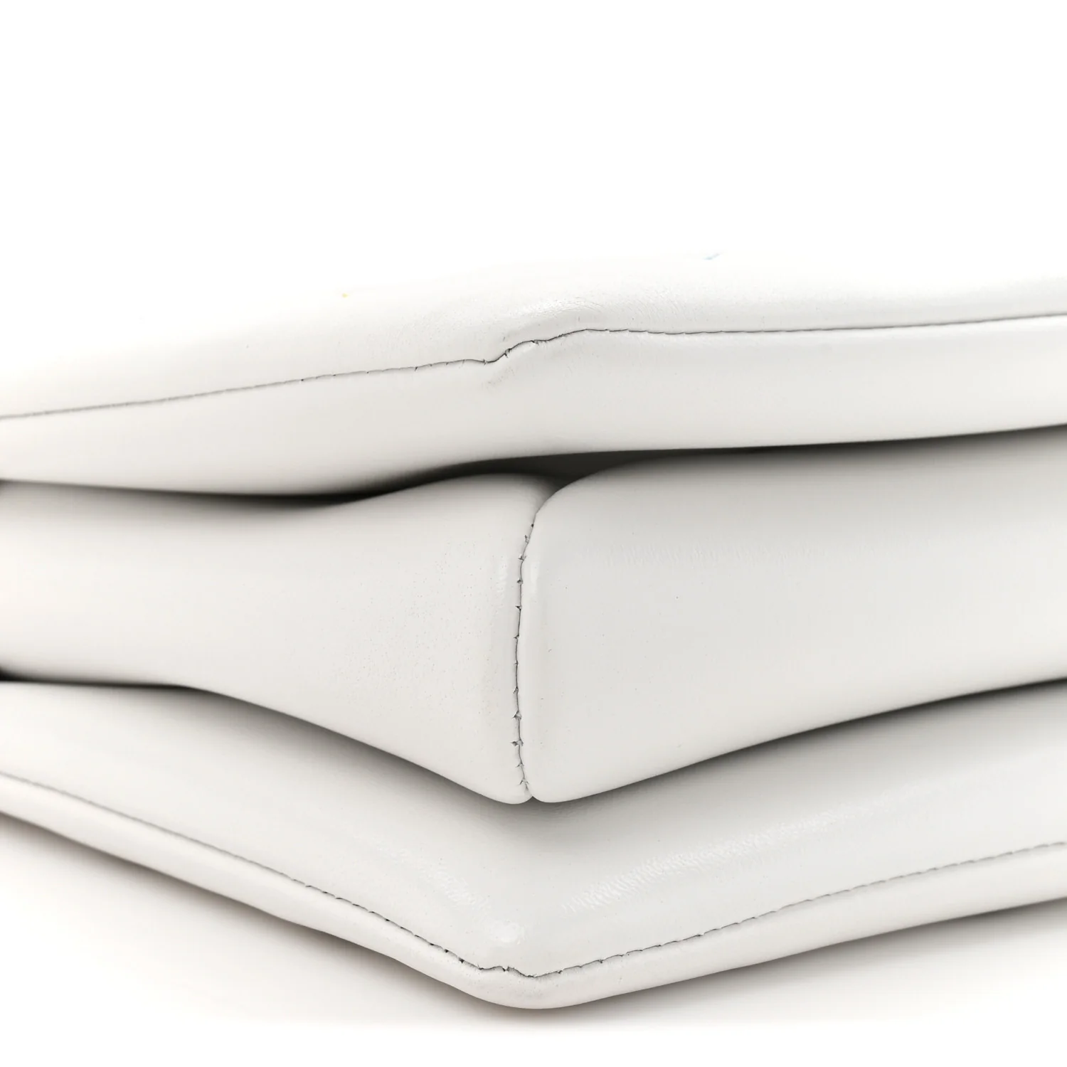 LV x TM Lambskin Embossed Monogram Coussin PM White Multicolor - Image 11