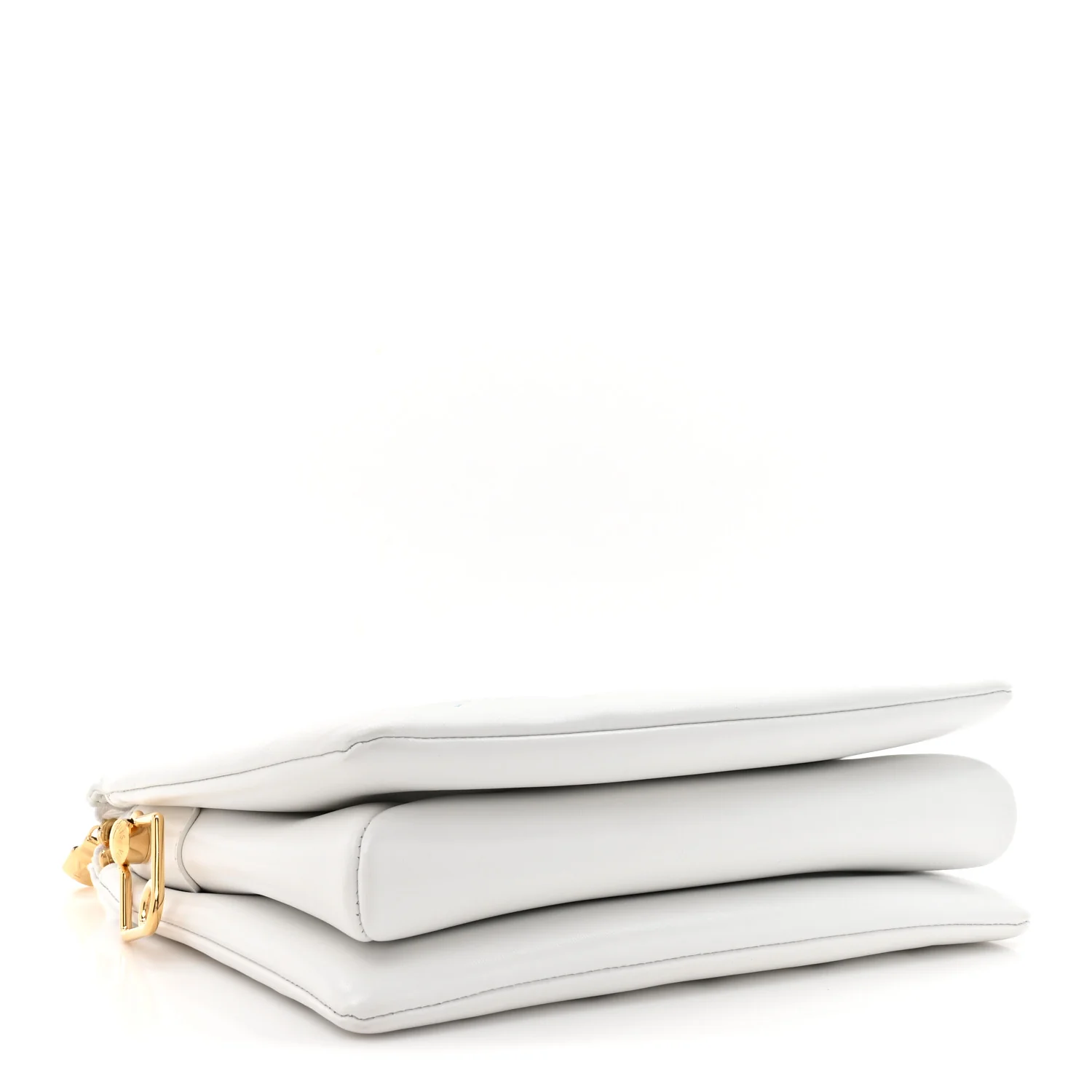 LV x TM Lambskin Embossed Monogram Coussin PM White Multicolor - Image 4