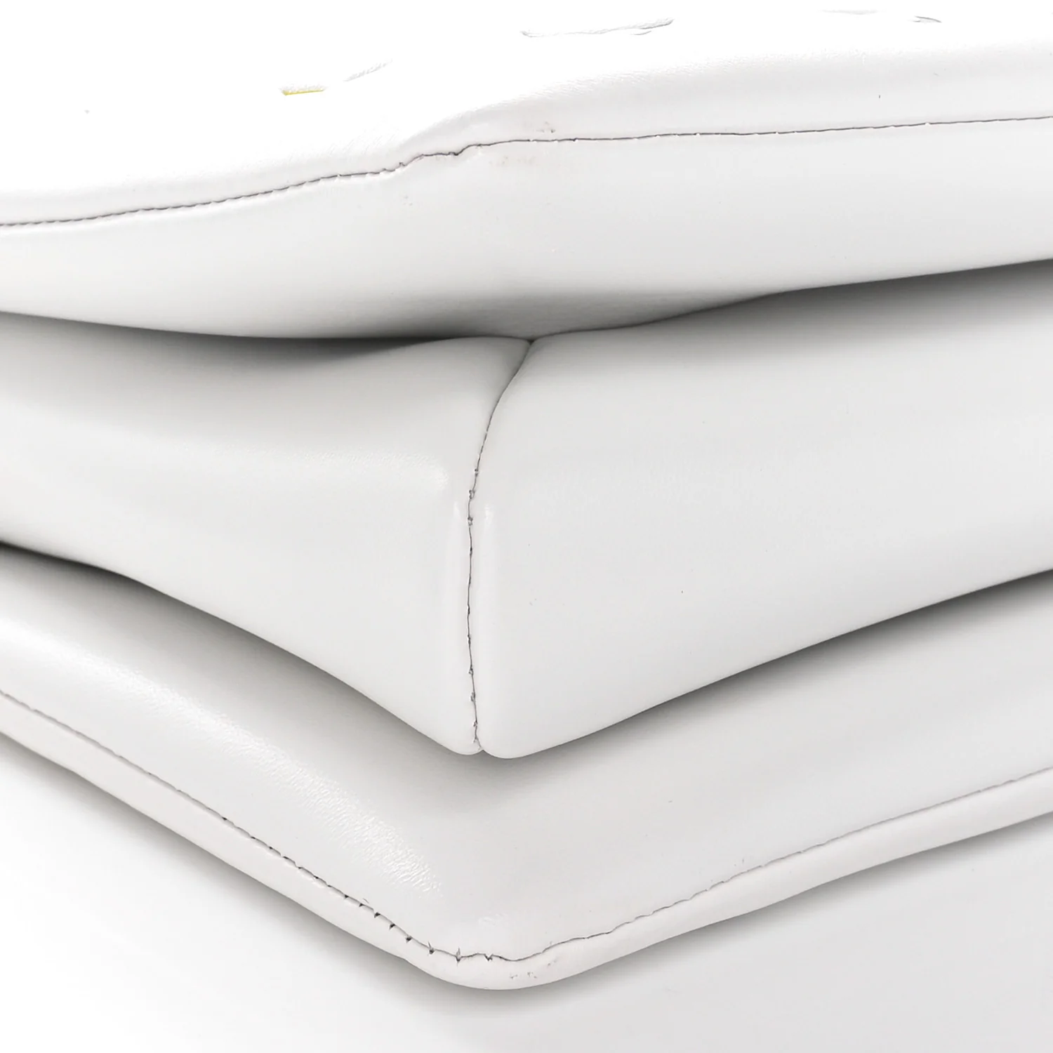LV x TM Lambskin Embossed Monogram Coussin PM White Multicolor - Image 8