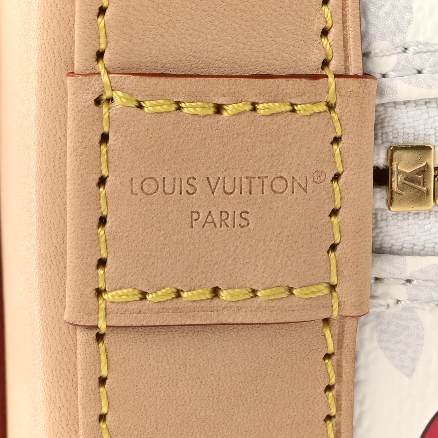 LV X TM Monogram Cerises Alma BB White - Image 6