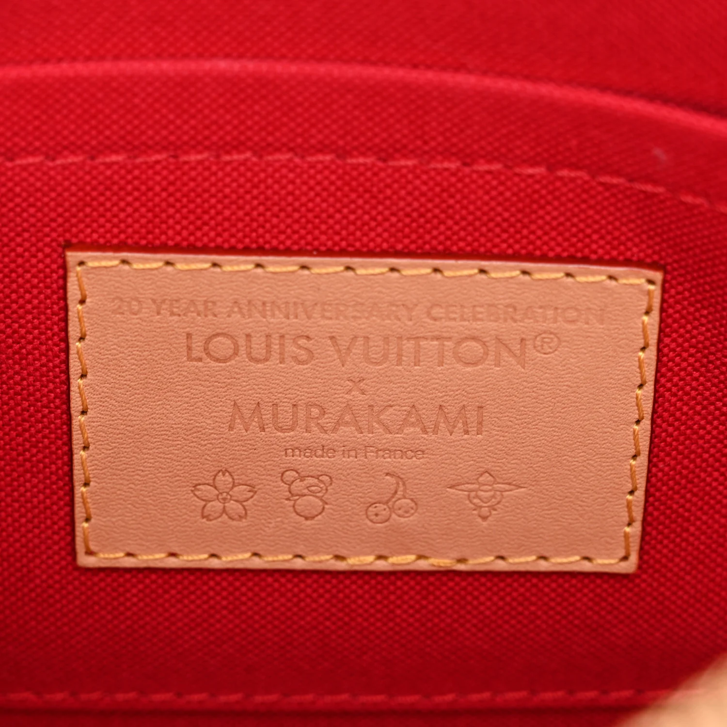 LV X TM Monogram Cerises Alma BB White - Image 6
