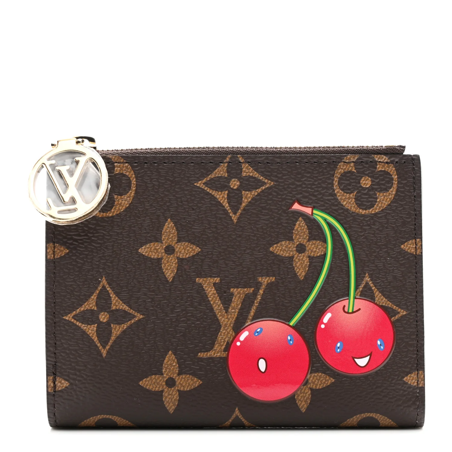 LV X TM Monogram Cerises Lisa Wallet